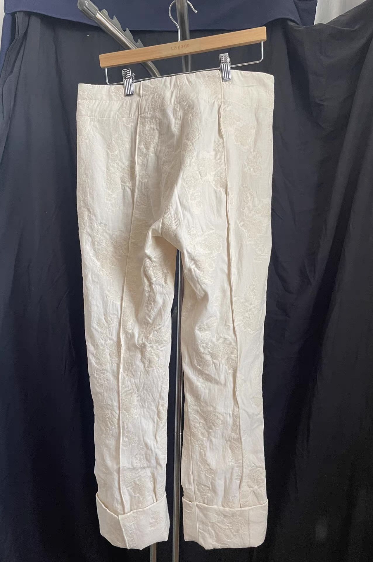 Ann Demeulemeester Ann Demeulemeester FW20 Jacquard Women's Pants Ｑ21 Size 38" / US 16 / IT 52 - 2 Thumbnail