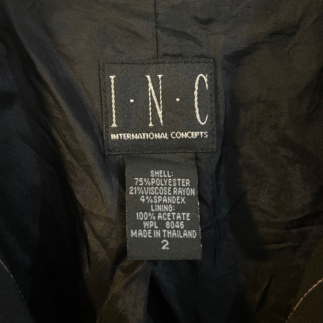 Other I.N.C International Concepts Blazer Vintage 90s Preppy Chic Size XS / US 0-2 / IT 36-38 - 3 Thumbnail