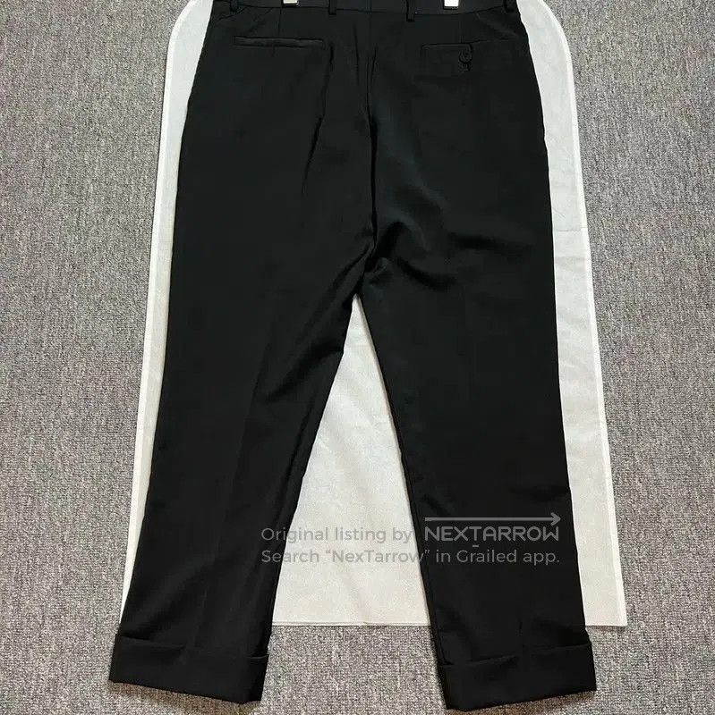 Dior Dior Black Wool Men's Casual Trousers . Size US 34 / EU 50 - 2 Thumbnail