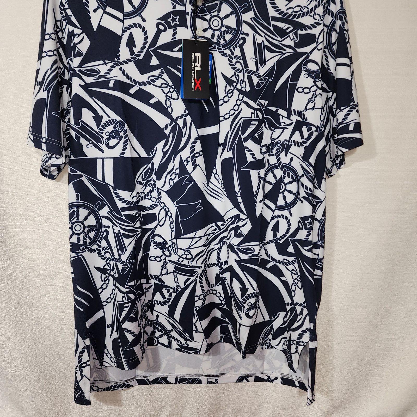 Ralph Lauren RLX Ralph Lauren sailing print Polo Men's Large NWT Size US L / EU 52-54 / 3 - 6 Thumbnail