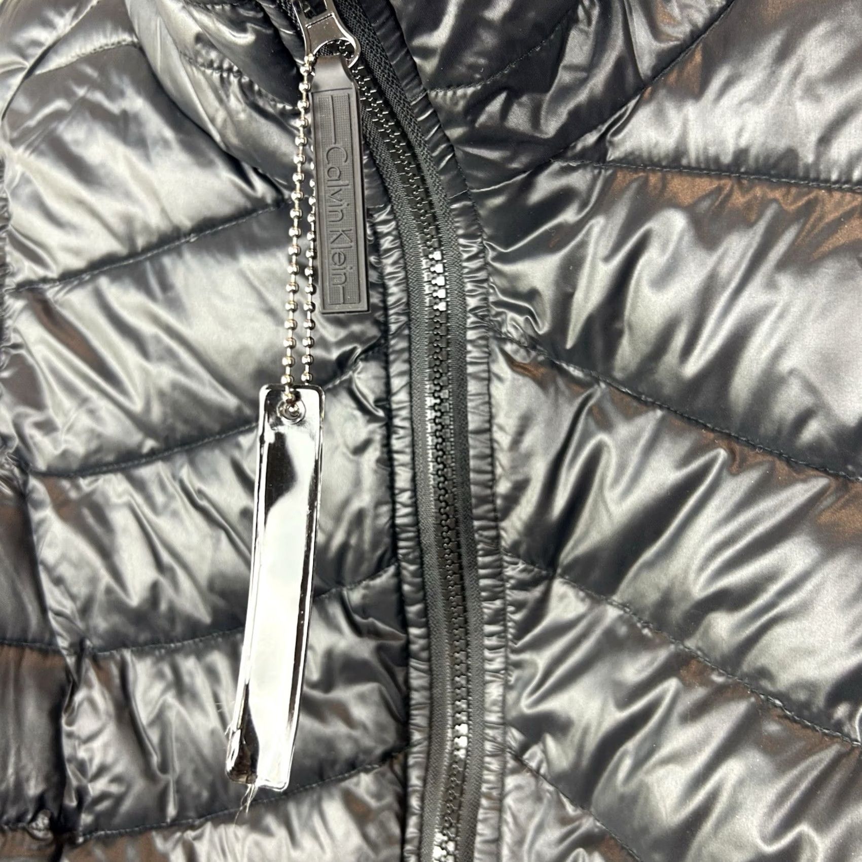 Calvin Klein Calvin Klein Performance Vest Womens Medium Black Casual Fitted Puffer Down Size M / US 6-8 / IT 42-44 - 7 Thumbnail
