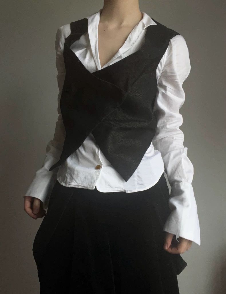 Vivienne Westwood Vivienne Westwood Irregular deformed witch corset vest Size S / US 4 / IT 40 - 3 Thumbnail