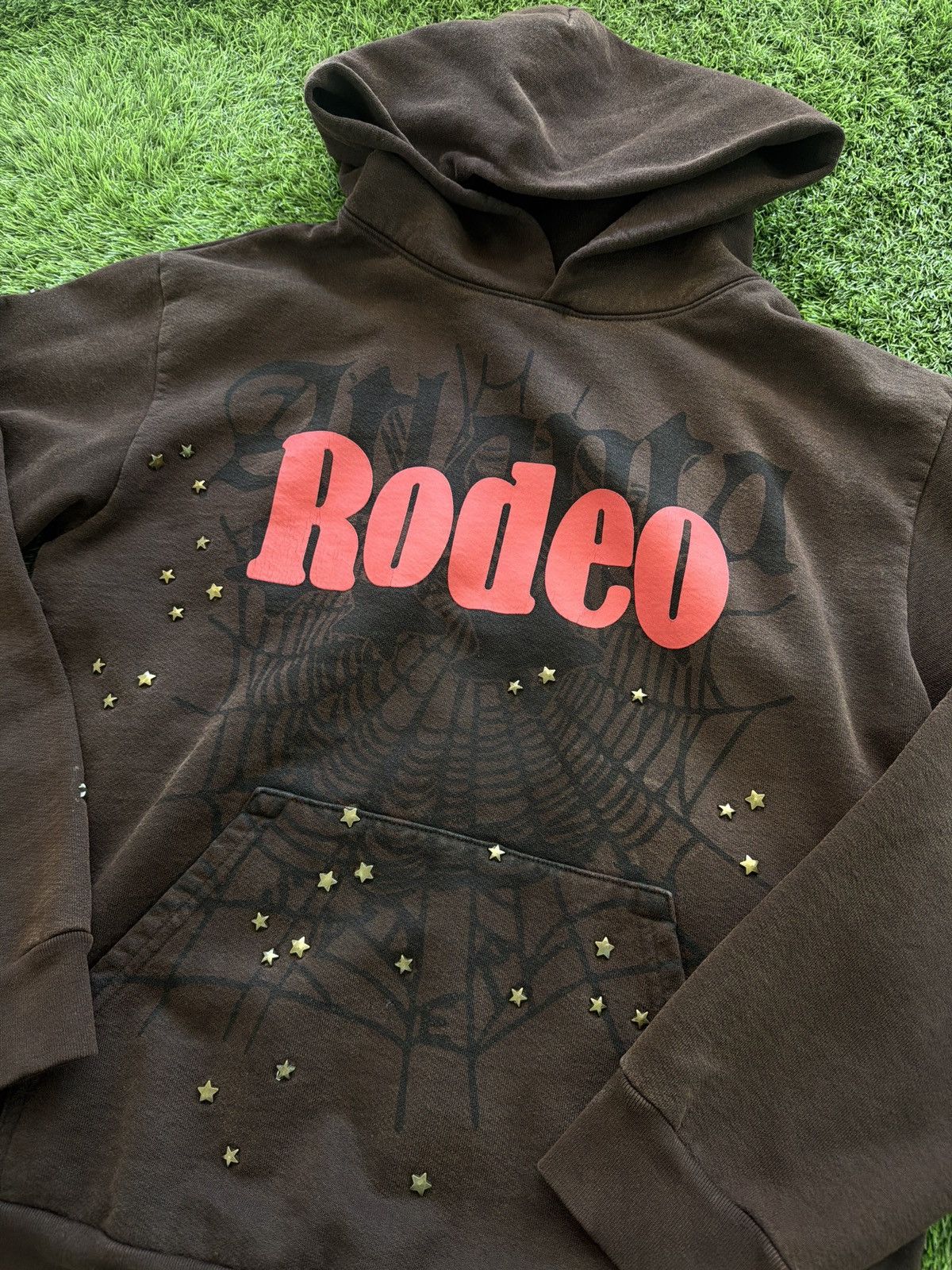 Sp5der × Travis Scott Travis Scott Cactus Jack x Sp5der Days Before Rodeo Hoodie M Size US M / EU 48-50 / 2 - 2 Thumbnail