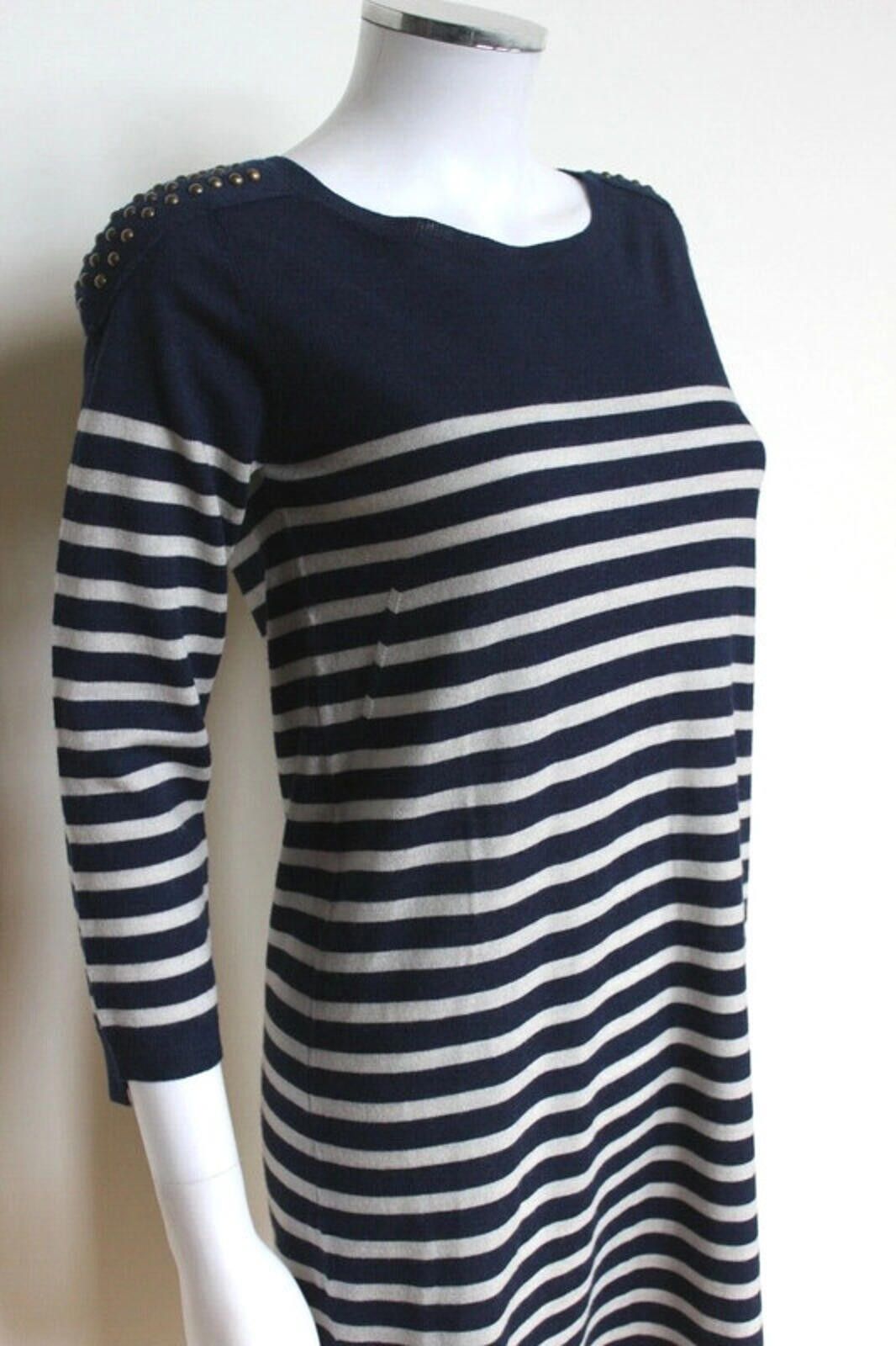 Zadig & Voltaire Zadig and et Voltaire Striped Marino Wool Knit Maroi Dress M Size M / US 6-8 / IT 42-44 - 1 Thumbnail