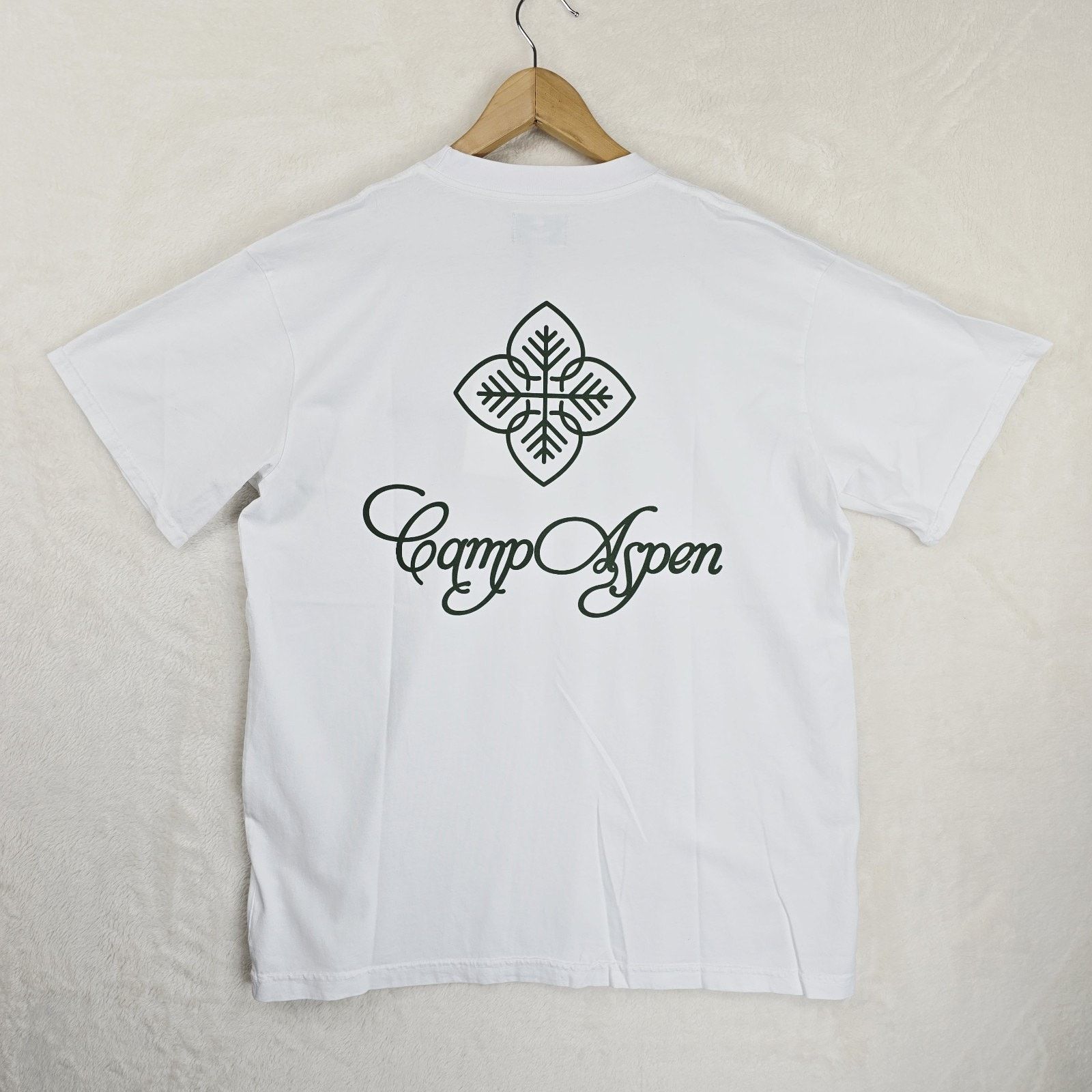 Other Camp Aspen Snow Leaf White T- Shirt Mens Size XL Streetwear Size US XL / EU 56 / 4 - 8 Thumbnail