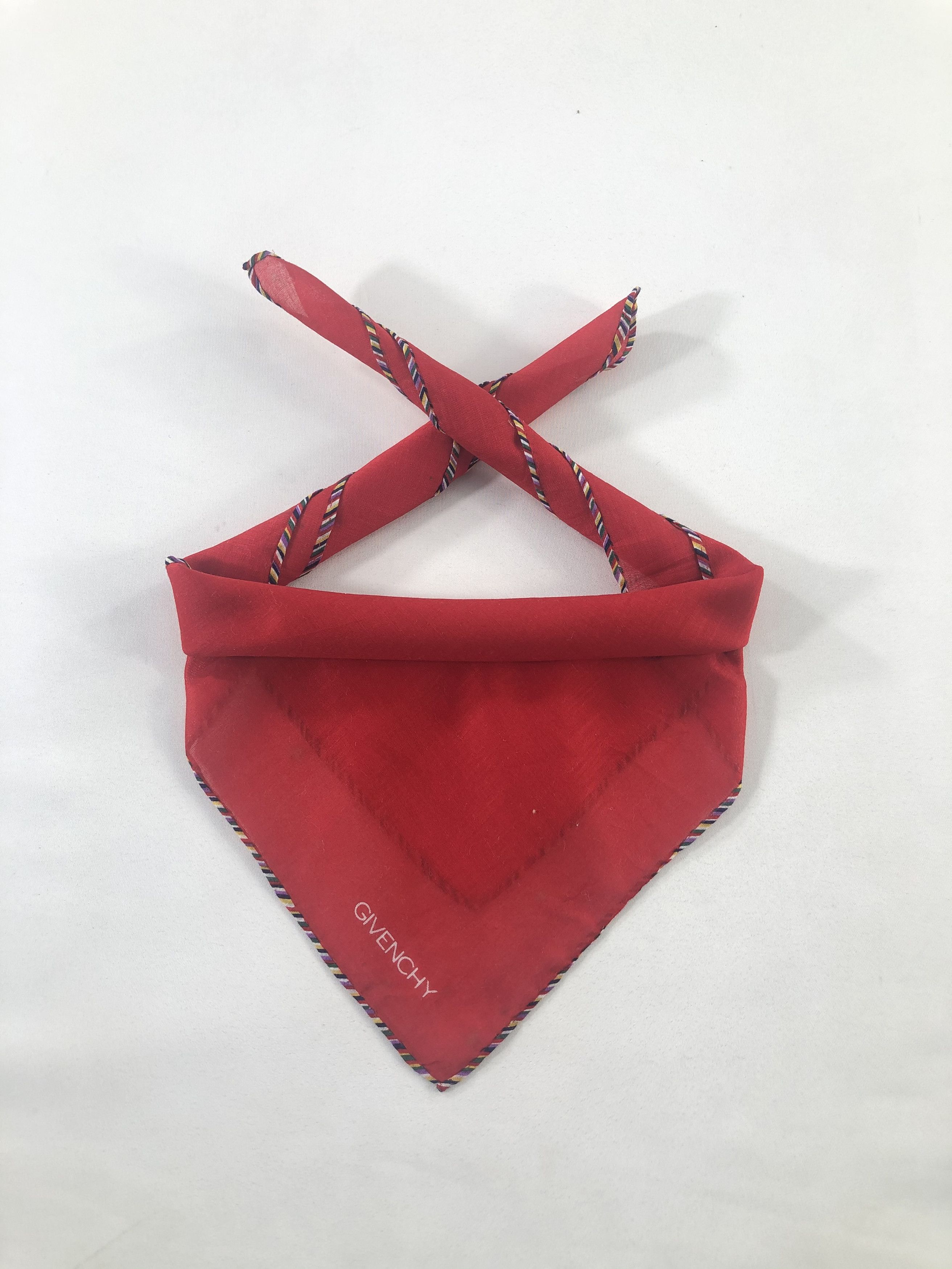 Vintage Givenchy Handkerchief / Bandana / Neckerchief Size ONE SIZE - 1 Thumbnail
