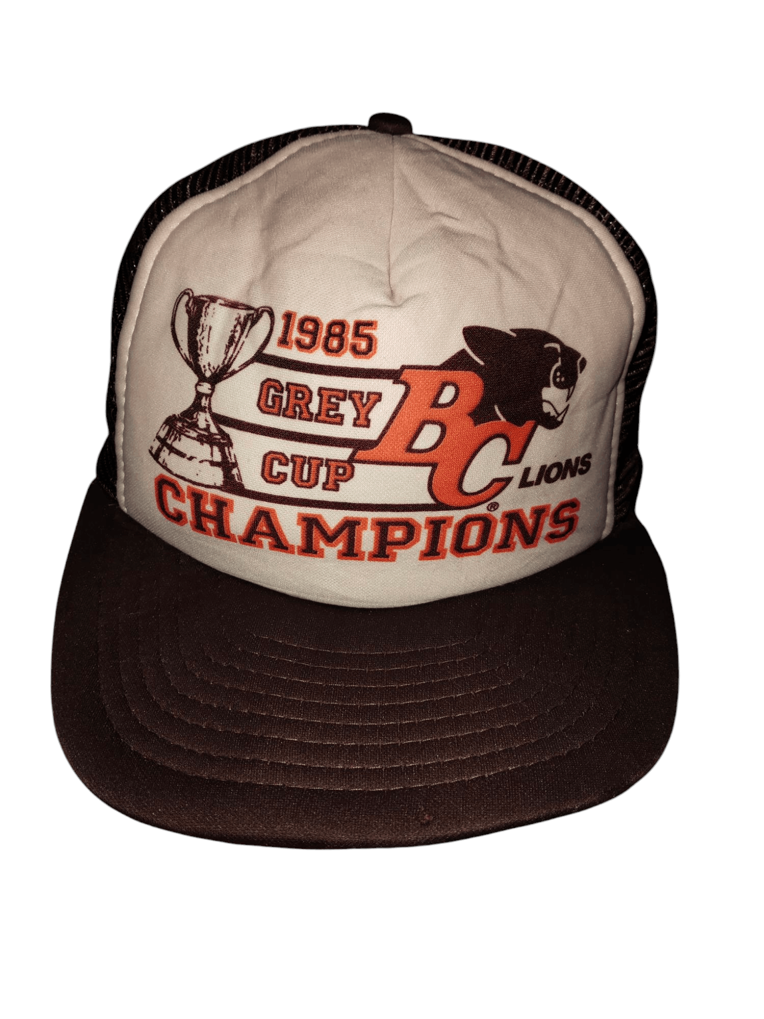 Vintage Vintage 1985 BC LIONS GREY CUP CHAMPIONS Size ONE SIZE - 1 Thumbnail