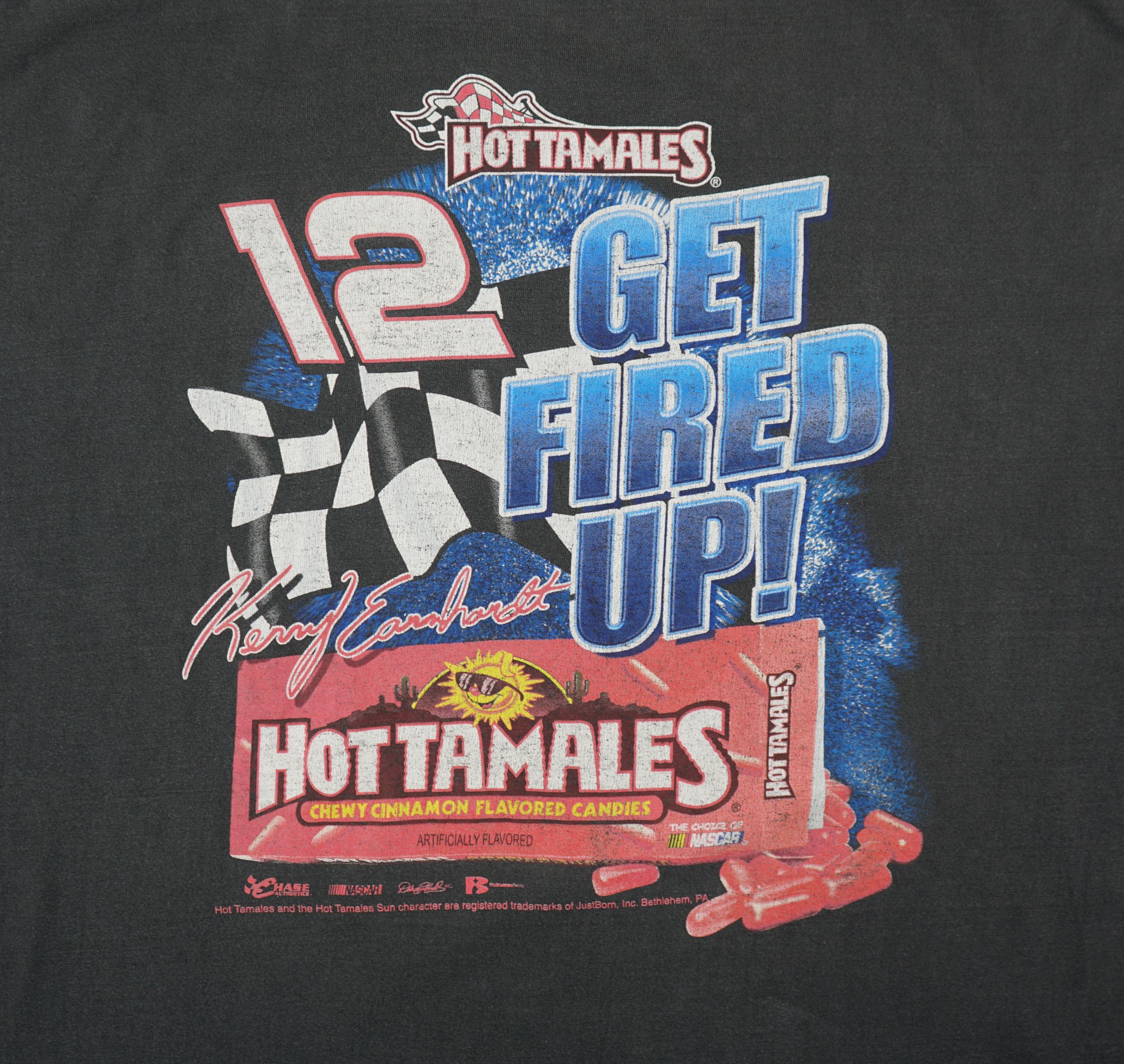 NASCAR × Vintage Vintage 90s Kerry Earnhardt Racing Nascar T-Shirt Size US XXL / EU 58 / 5 - 11 Thumbnail