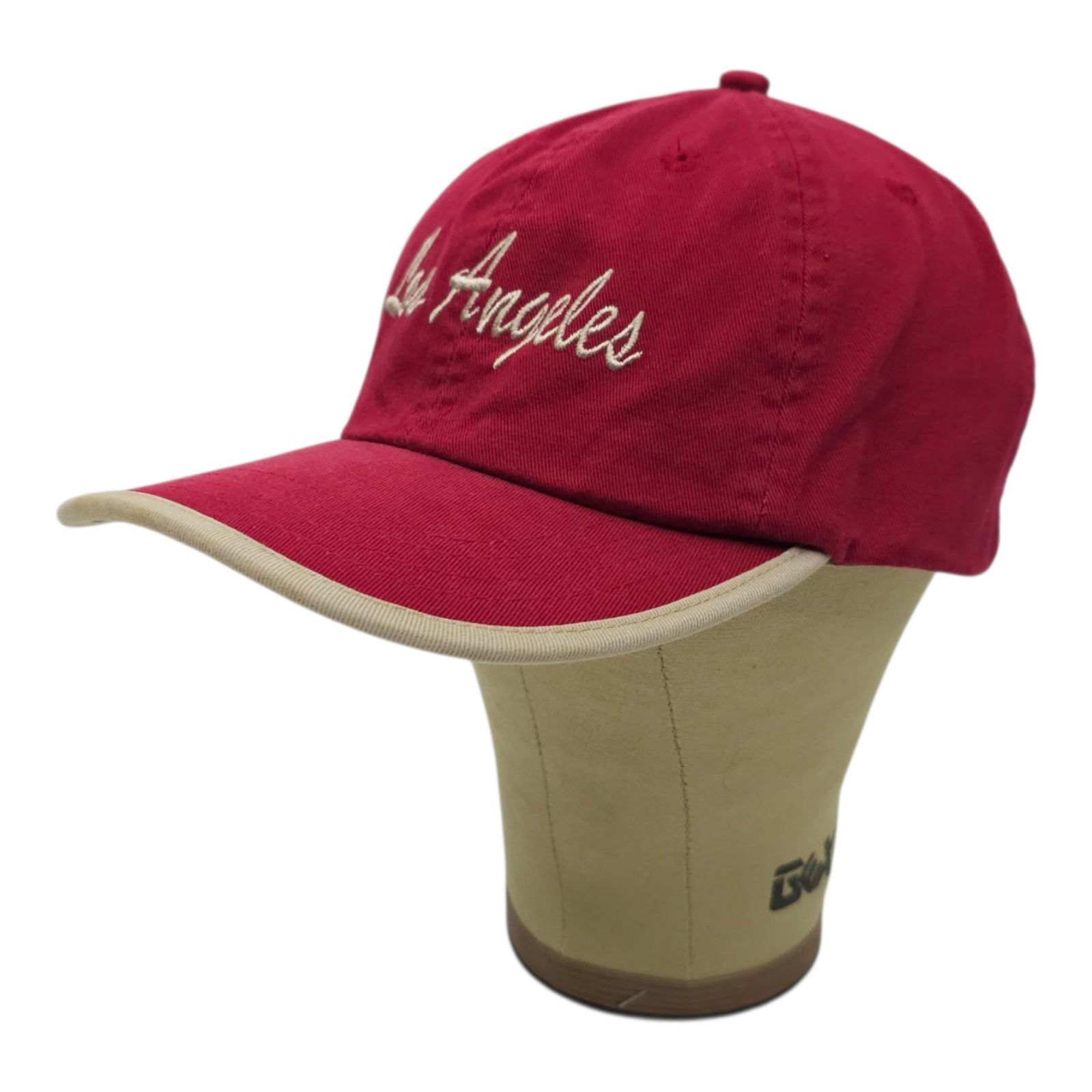 Other Los Angeles Embroidered Script Adjustable Tuck Strap Cap Tru Size ONE SIZE - 2 Thumbnail