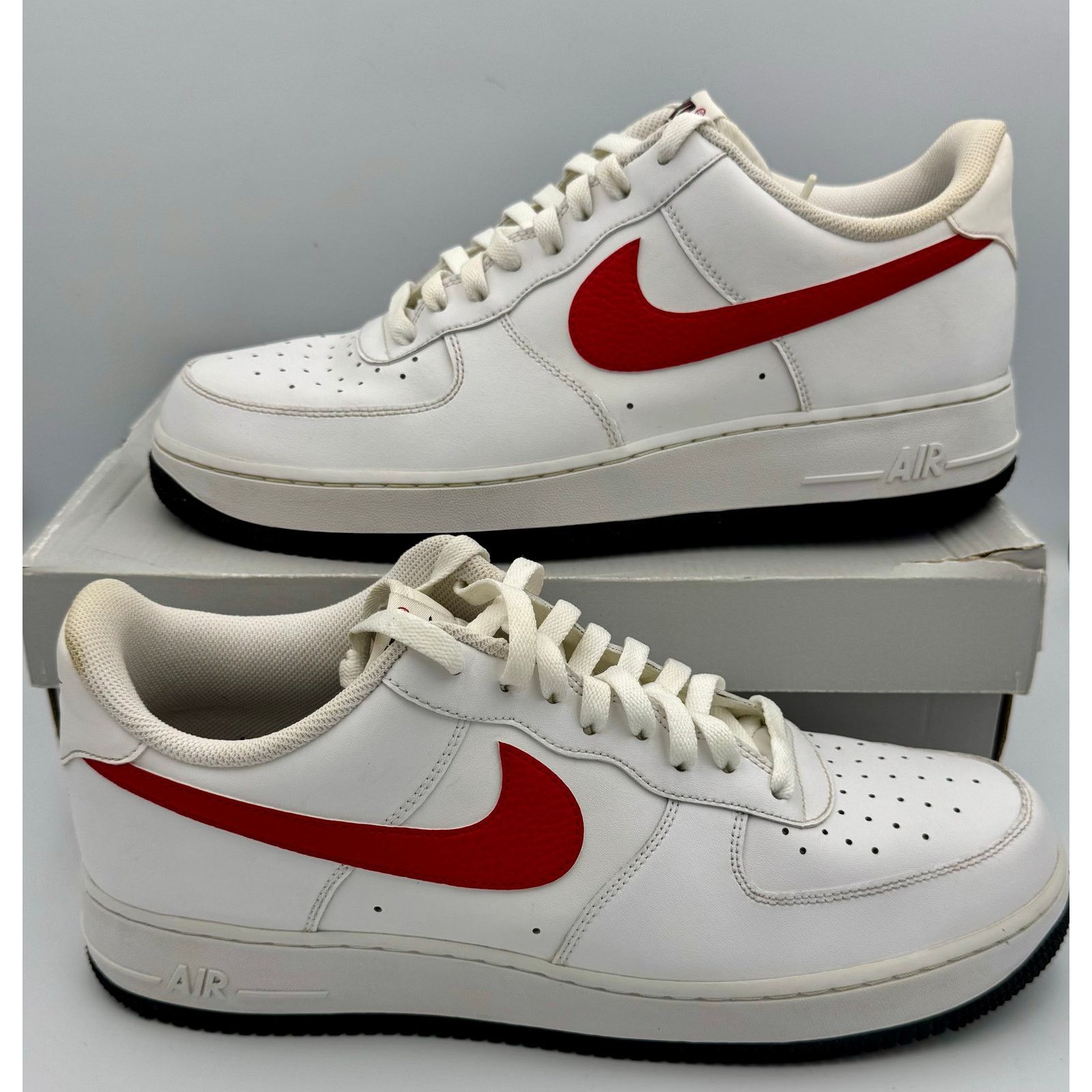 Nike Nike Air Force 1 Low White Red Blue Men's CT2816-100 - US12 Size US 12 / EU 45 - 1 Thumbnail