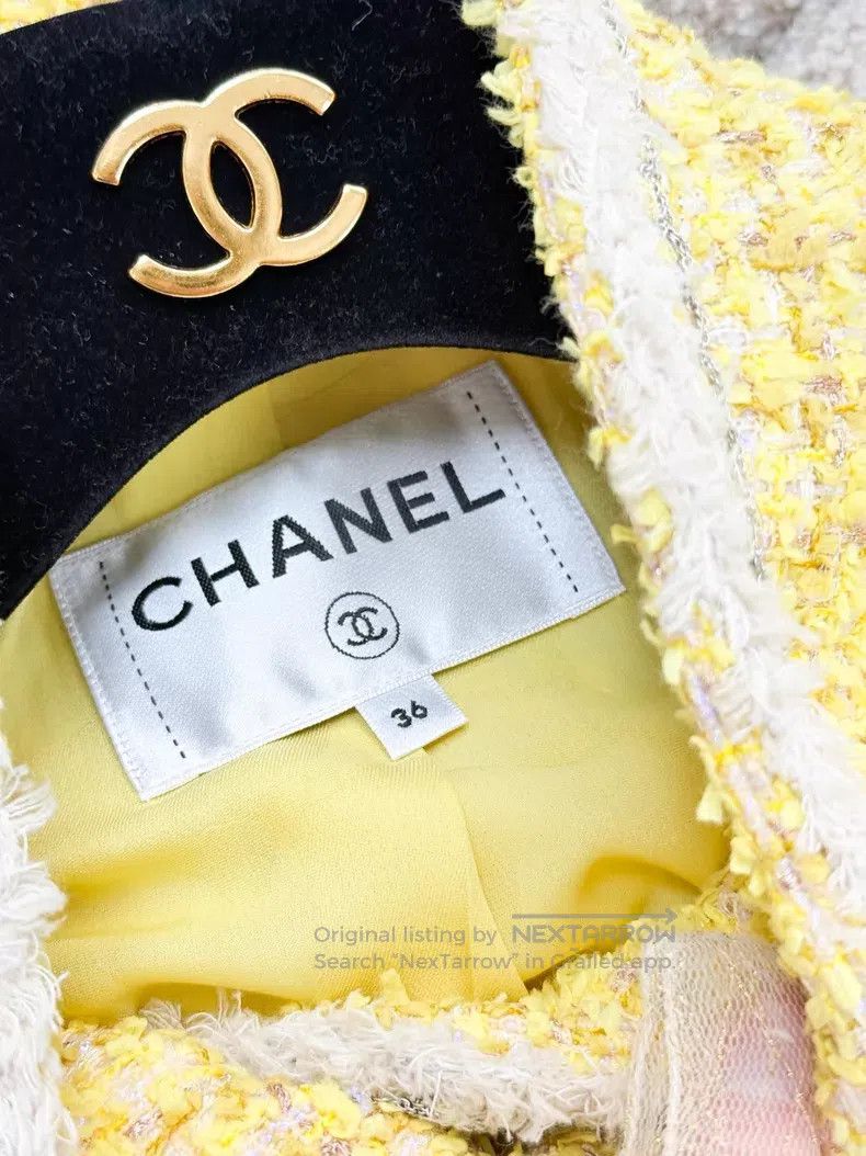 Chanel Chanel Diamond buckle plaid thin chain tassel rolled edge Size XS / US 0-2 / IT 36-38 - 6 Thumbnail