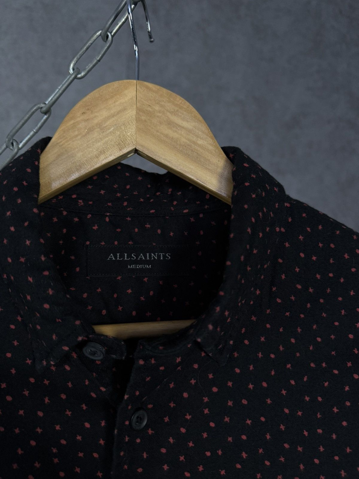 Allsaints Allsaints designer monogram shirt Size US M / EU 48-50 / 2 - 4 Thumbnail