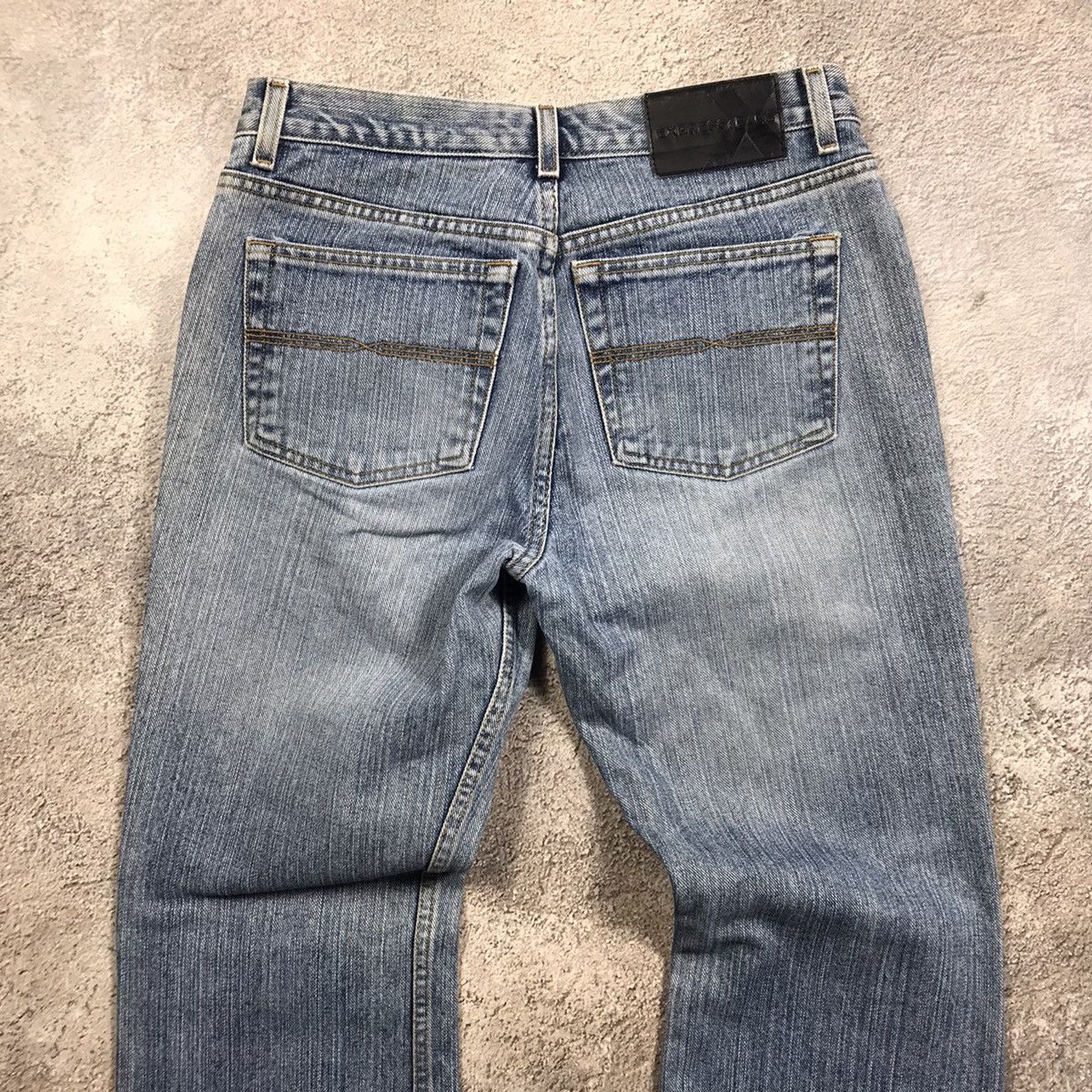 Vintage Vintage 90s Distressed Baggy Jeans Y2K Grunge Skate Logo 28 Size 28" / US 6 / IT 42 - 5 Thumbnail