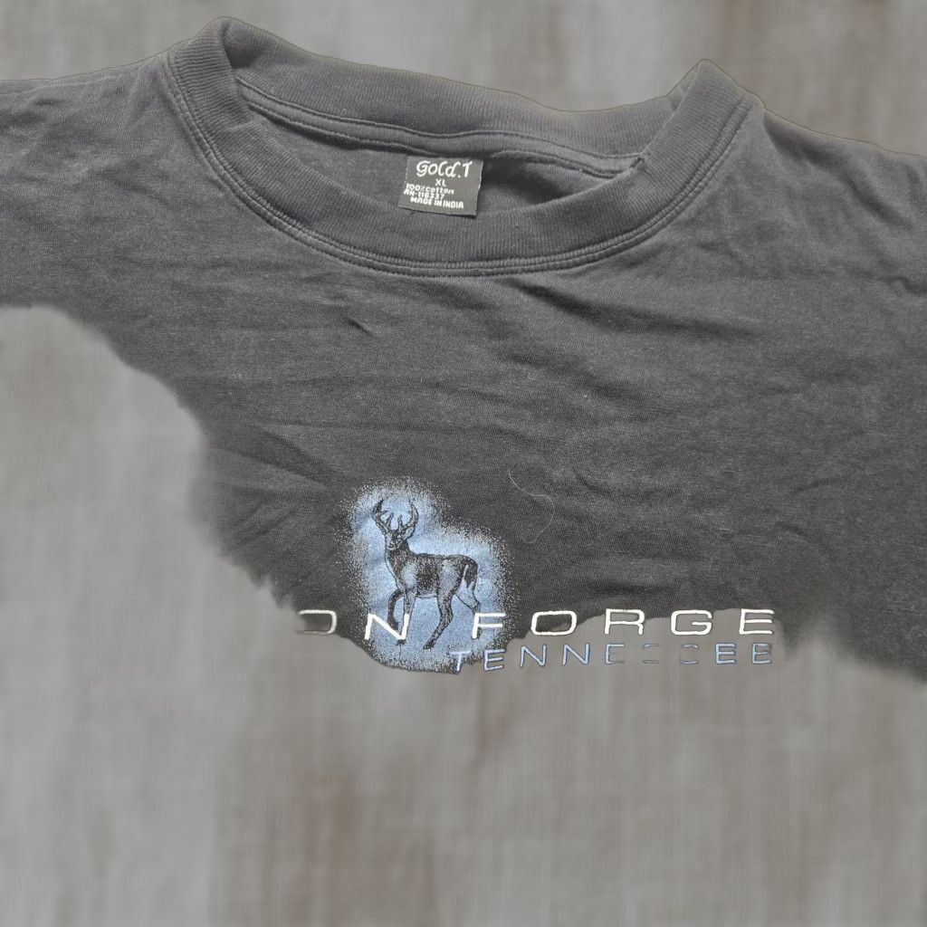 Vintage Pigeon Forge Smoky Mountains Tee Graphic T-Shirt Black XL Size XL / US 12-14 / IT 48-50 - 1 Thumbnail