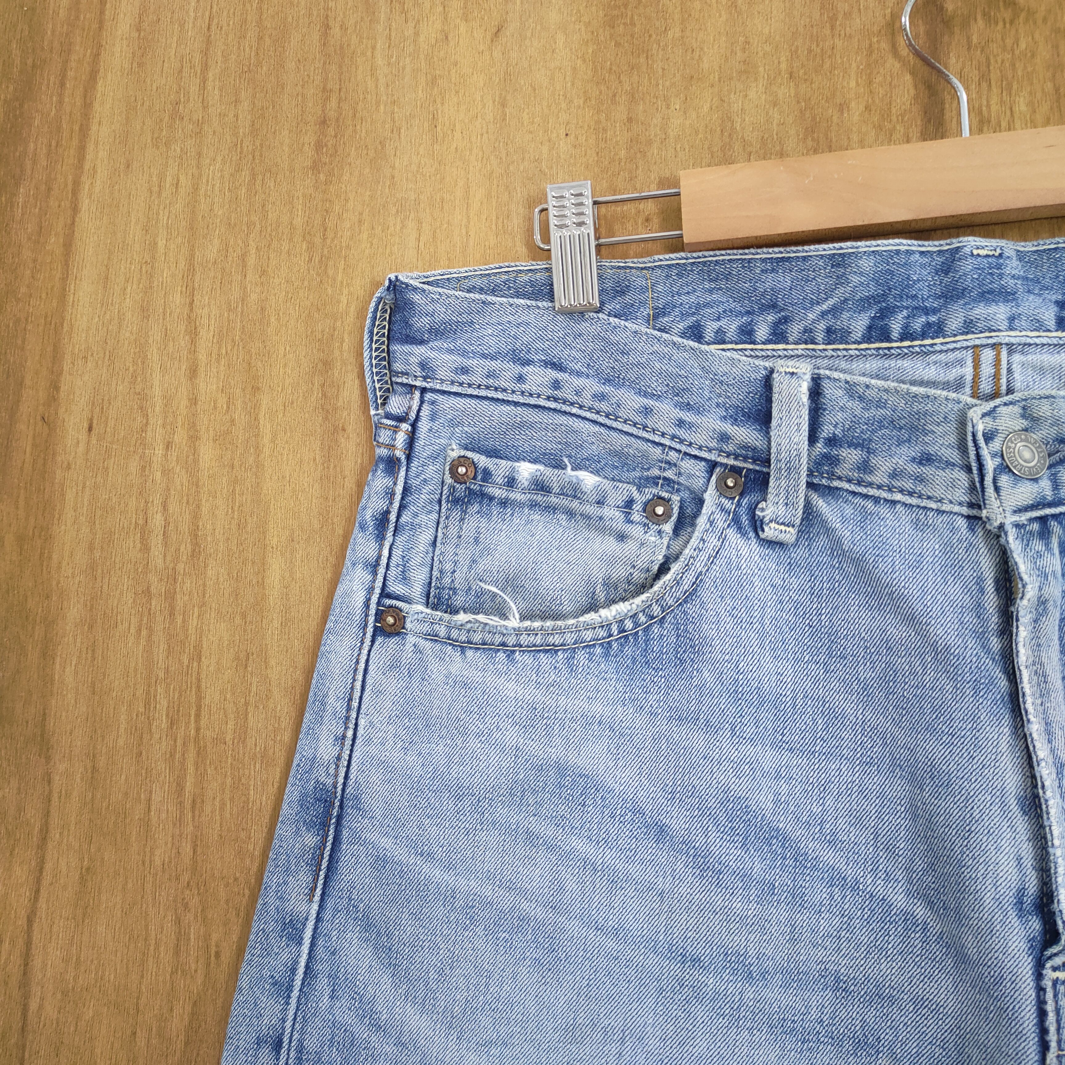 Jean × Levi's Vintage Clothing VINTAGE LEVI'S 503 FADED DISTRESSED JEANS PANTS Size US 34 / EU 50 - 5 Thumbnail