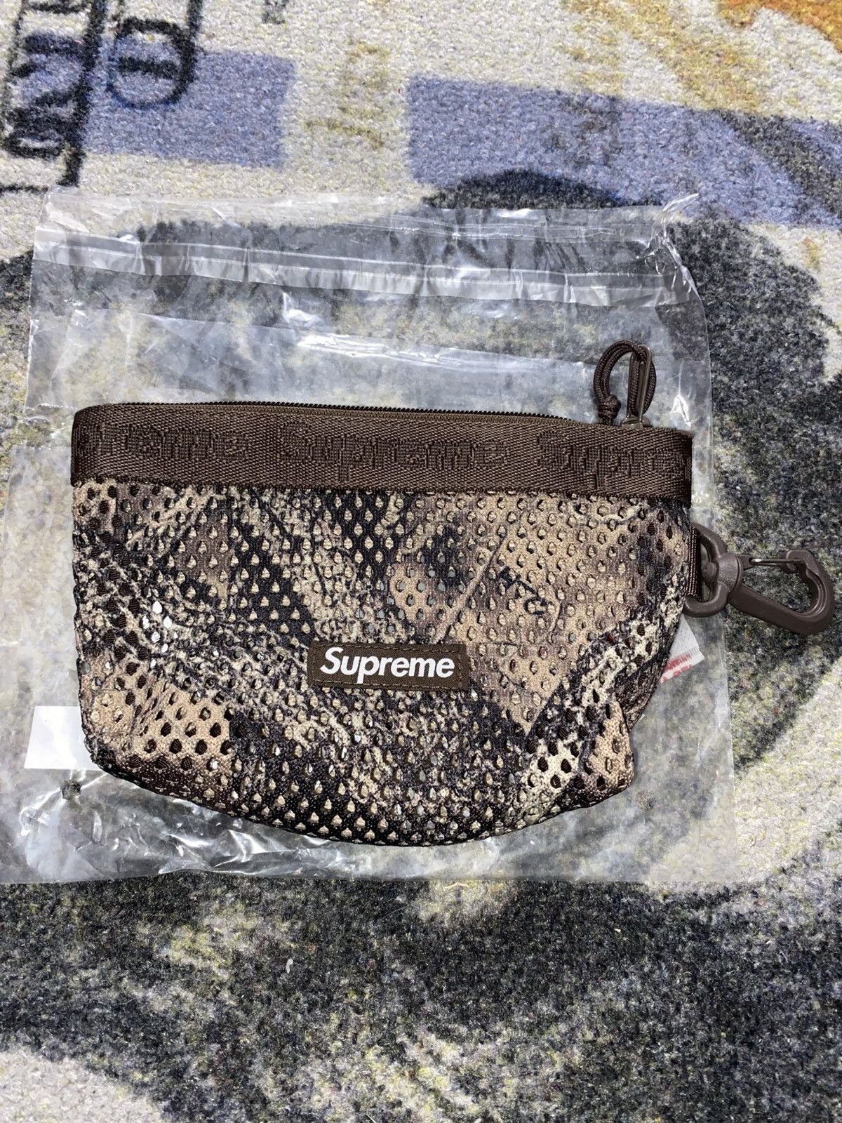 Supreme Supreme Mesh Mini Pouch Bag Camouflage | Grailed