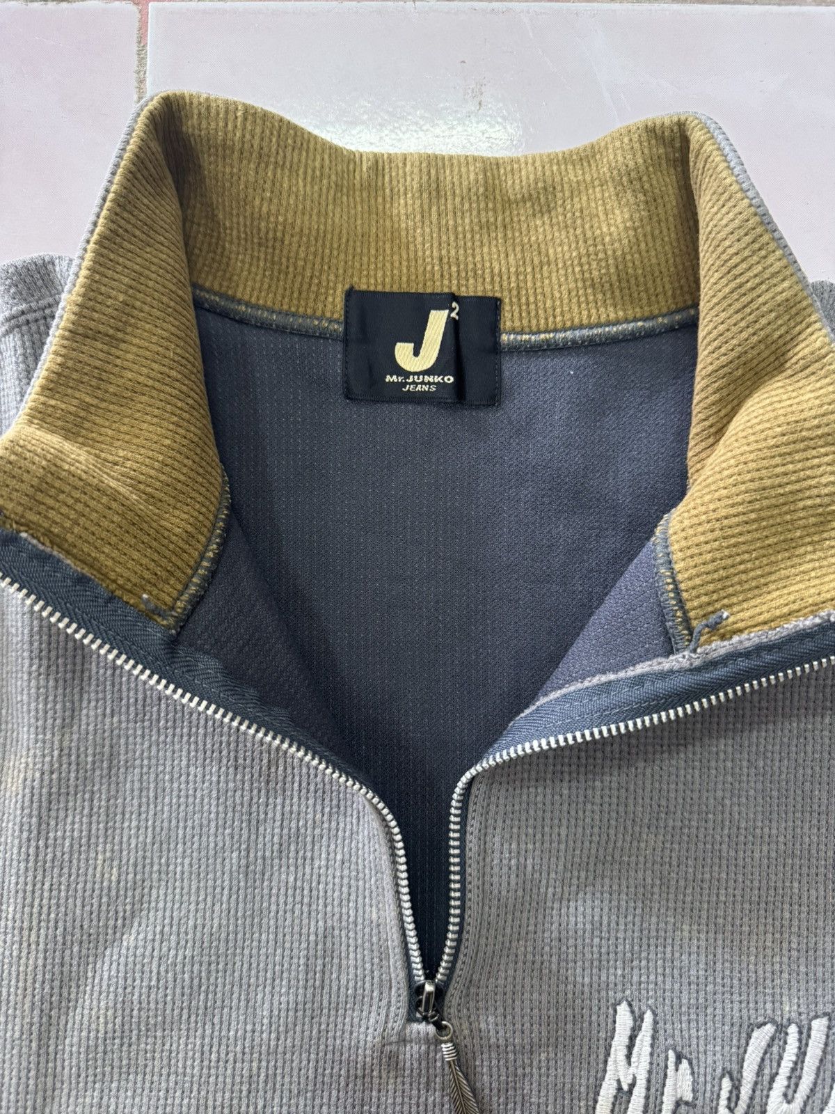 Japanese Brand × Mr. Junko Vintage 90s Mr Junko Jeans Half-Zipper Size US M / EU 48-50 / 2 - 3 Thumbnail
