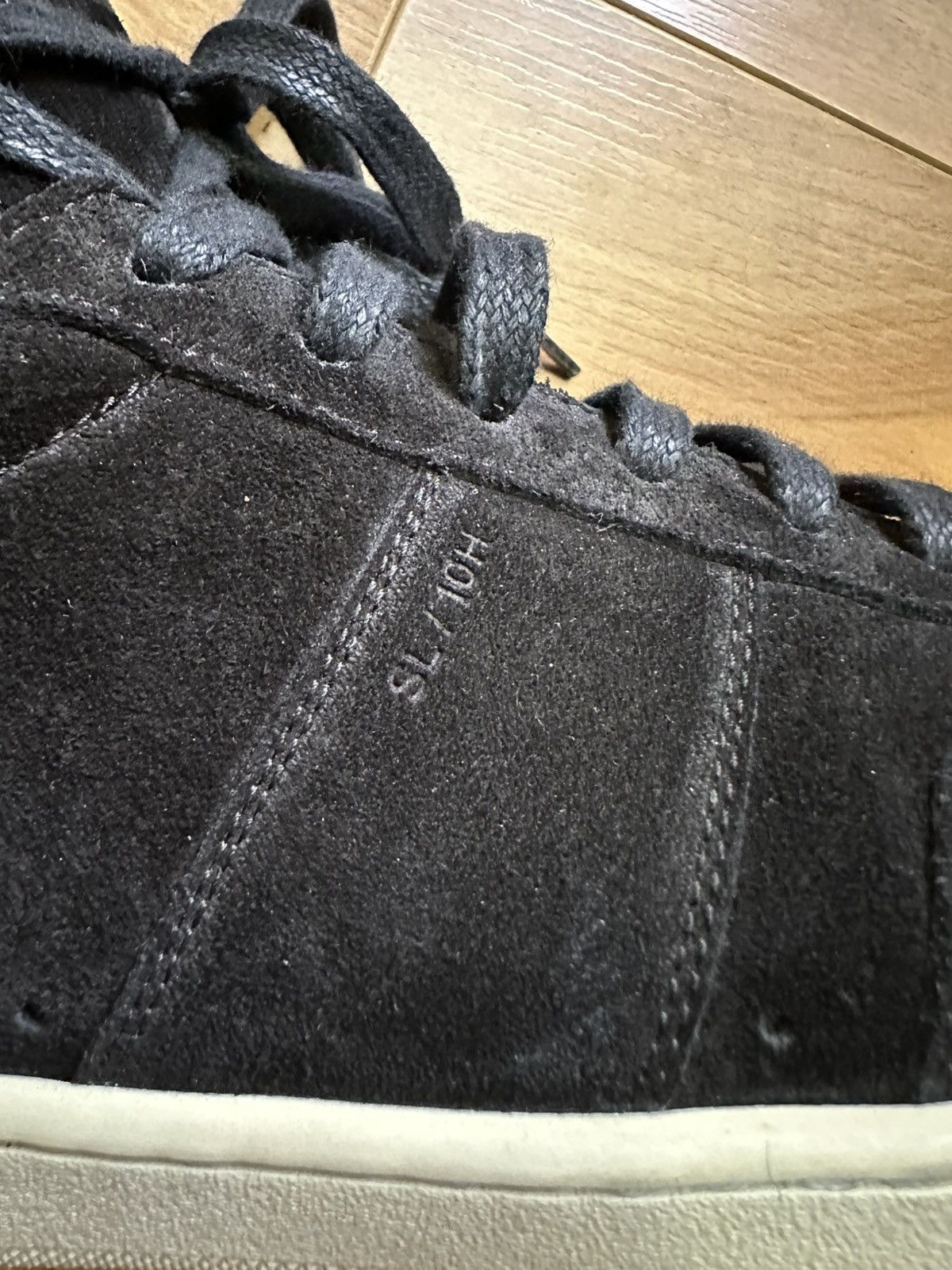 Saint Laurent Paris Saint Laurent Court Classic SL/10H - Black Suede Size US 12 / EU 45 - 11 Thumbnail