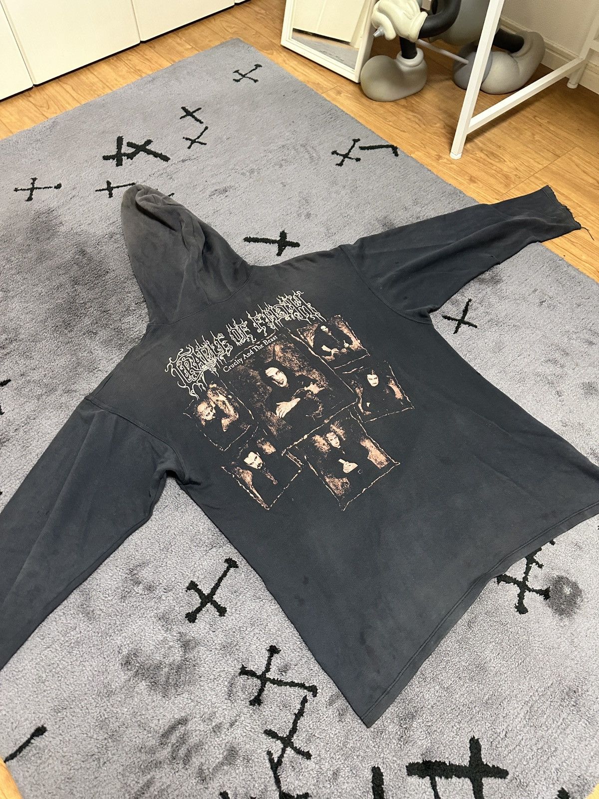 Vintage Cradle of Filth - Cruelty And The Beast Hoodie Size US XL / EU 56 / 4 - 6 Thumbnail