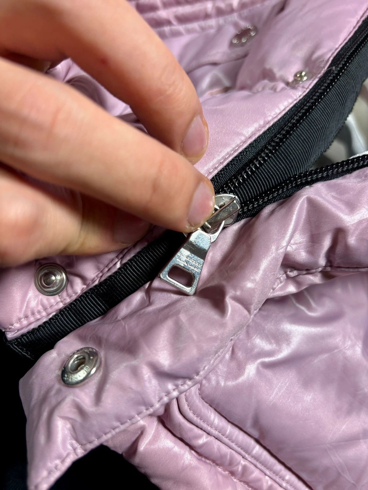 Burberry Burberry puffer fur jacket black label pink made in Japan Size US S / EU 44-46 / 1 - 12 Thumbnail