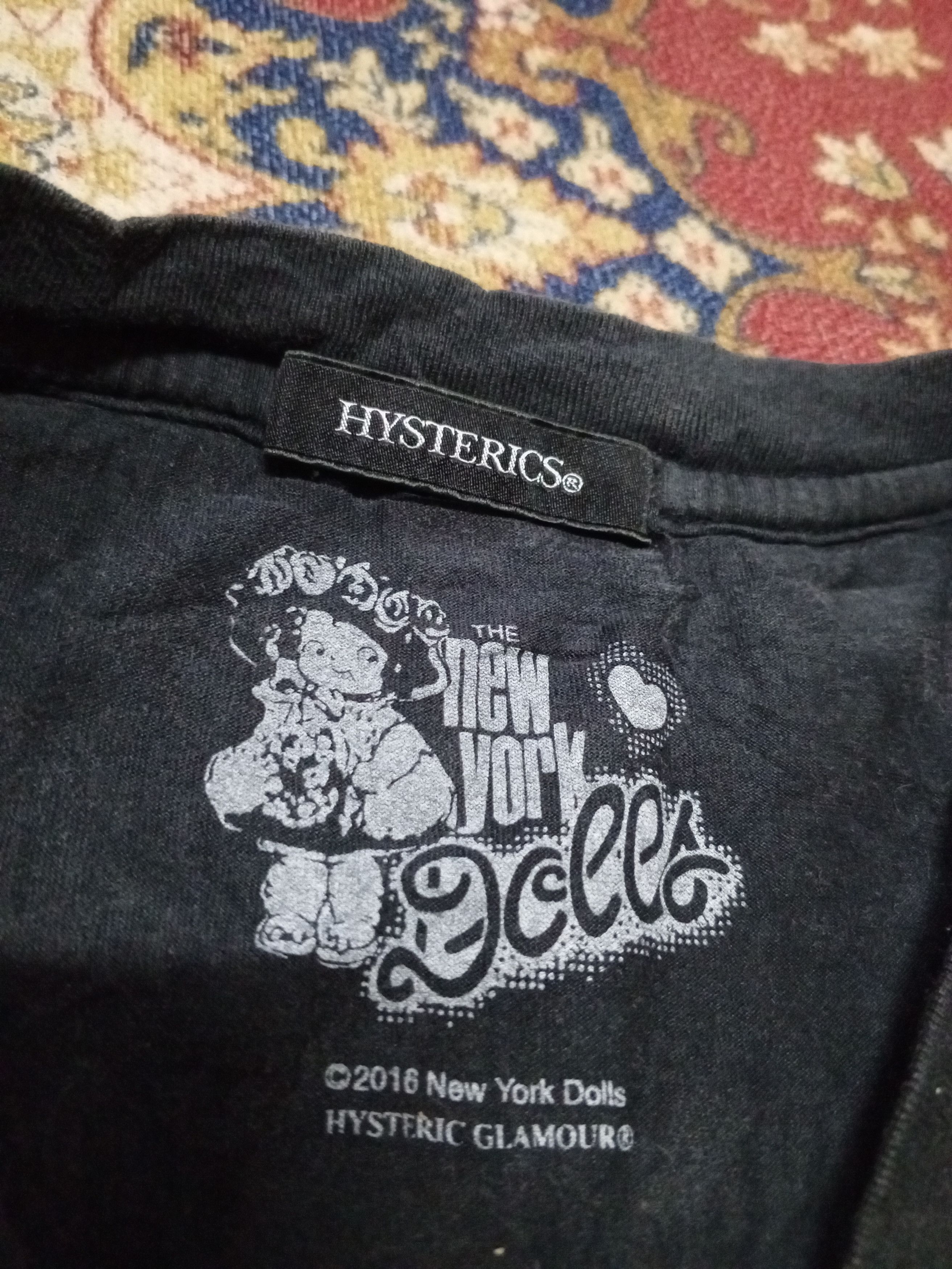 Hysteric Glamour ©2016 band new York dolls by hysteric glamour punk tshirt Size US M / EU 48-50 / 2 - 12 Thumbnail