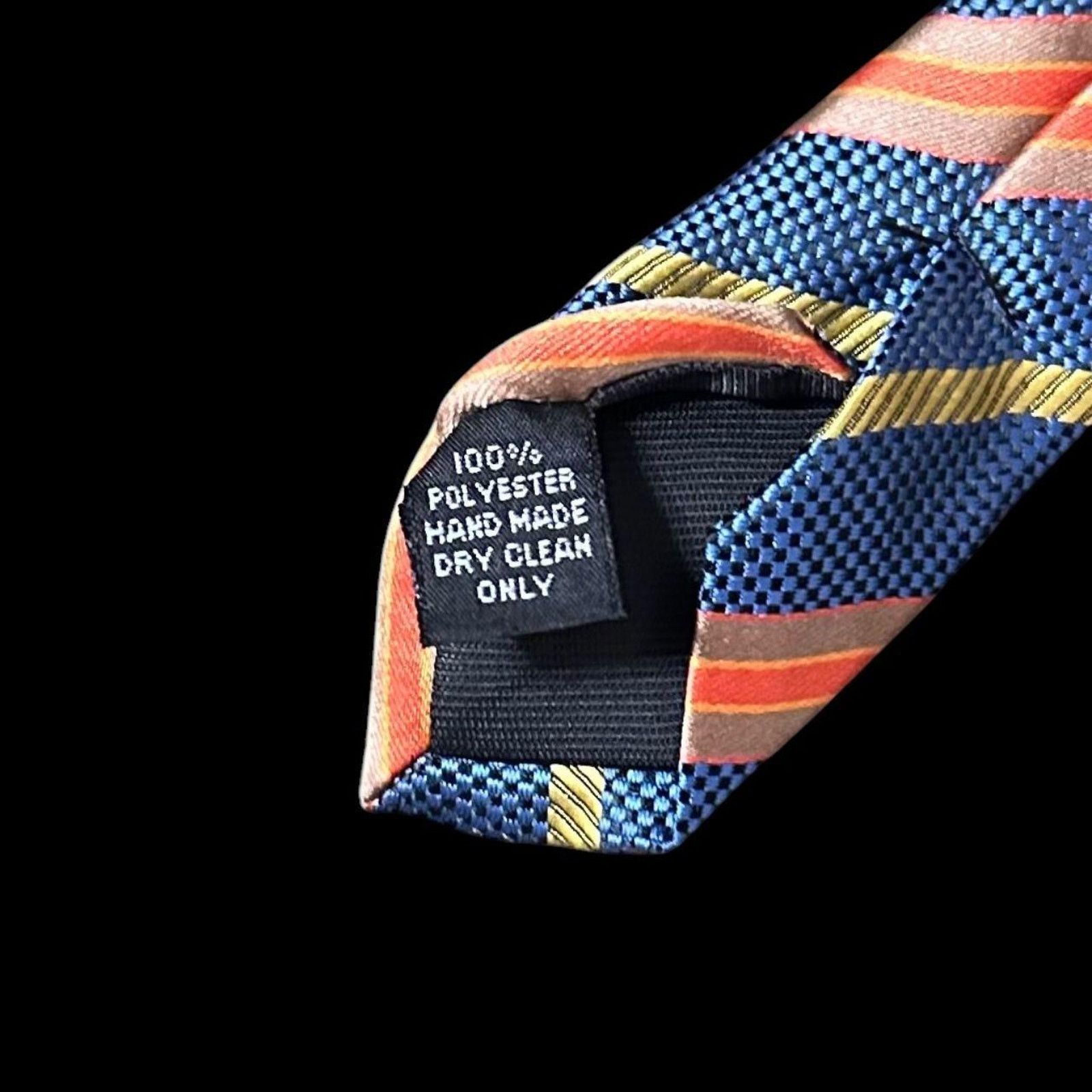 Other Bocara striped tie blue coral Size ONE SIZE - 5 Thumbnail