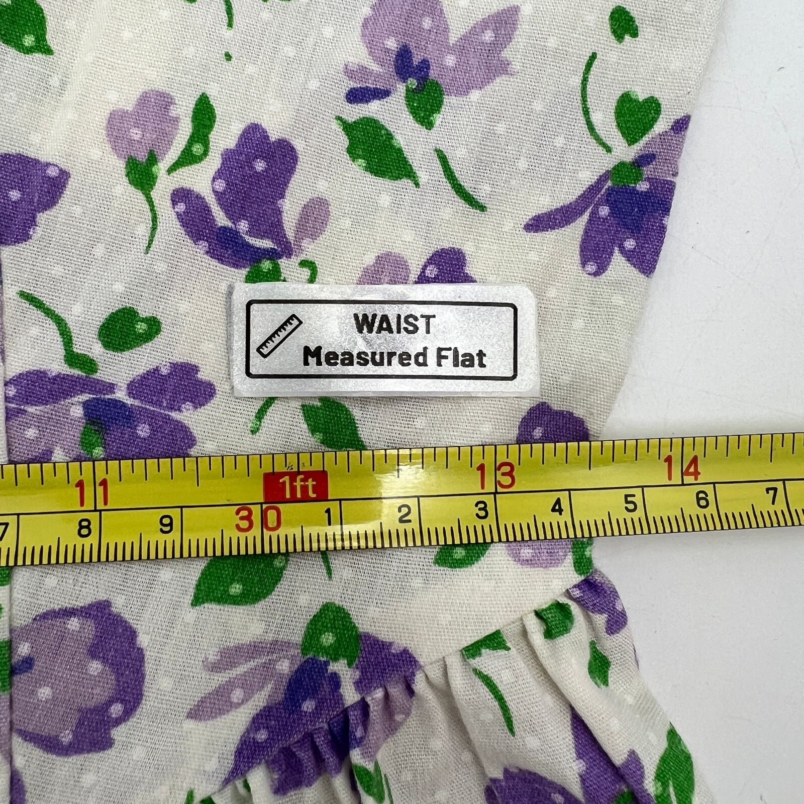 Vintage Vintage 80s Floral Midi Dress Bedford Fair Size S / US 4 / IT 40 - 8 Thumbnail