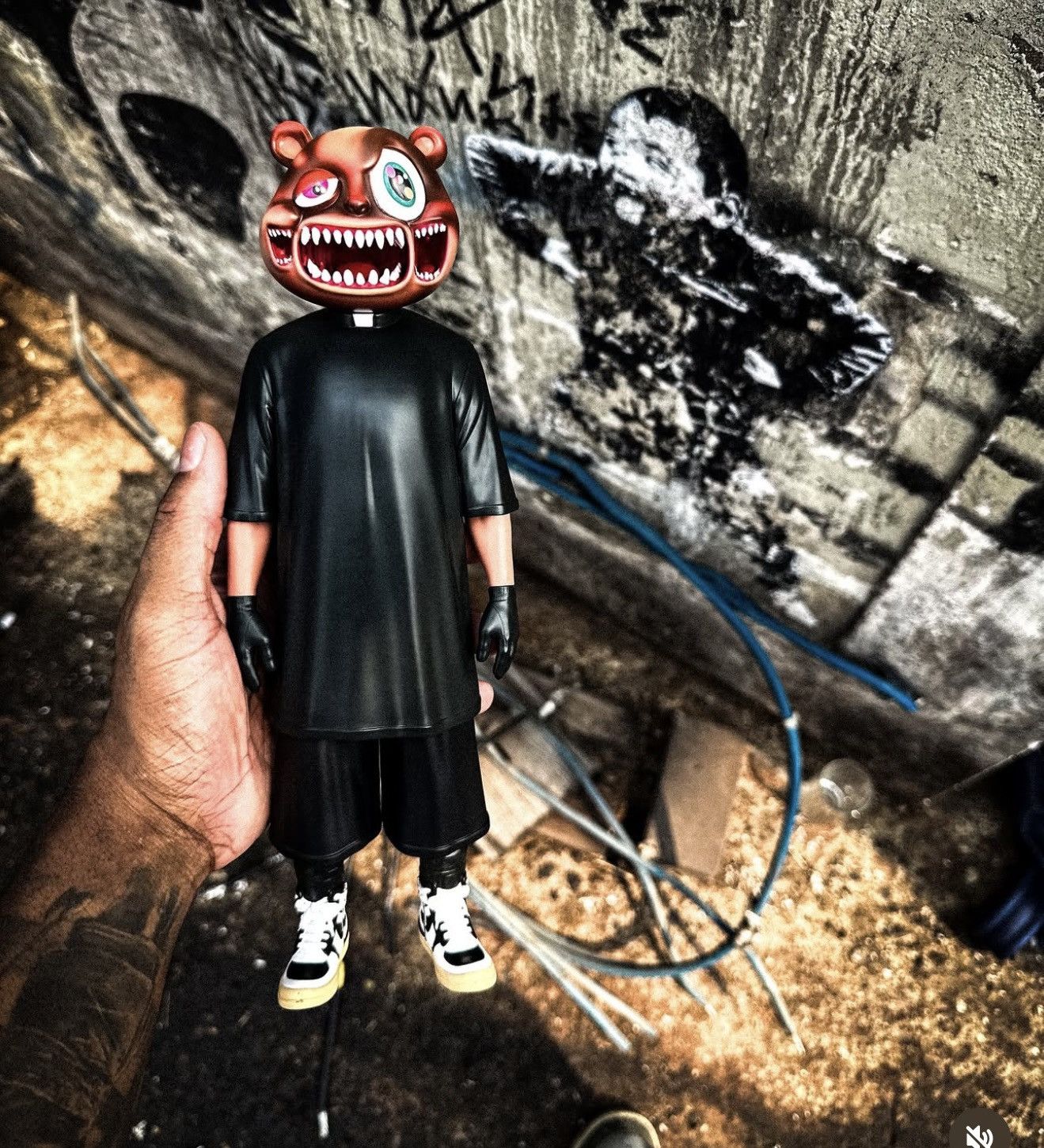 Designer × Other ⚡️ GLVSSIC Bear Rick Owens Vinyl Figure 12” Tall RARE! ⚡️ Size ONE SIZE - 5 Thumbnail