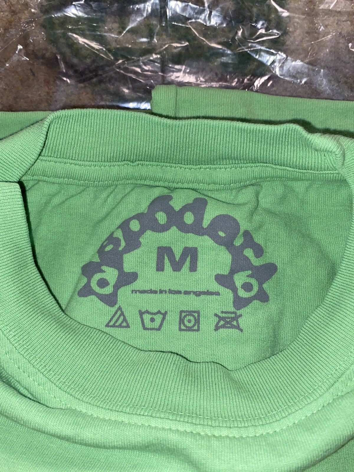 Sp5der Sp5der Worldwide Tee Slime Green Size US M / EU 48-50 / 2 - 4 Thumbnail