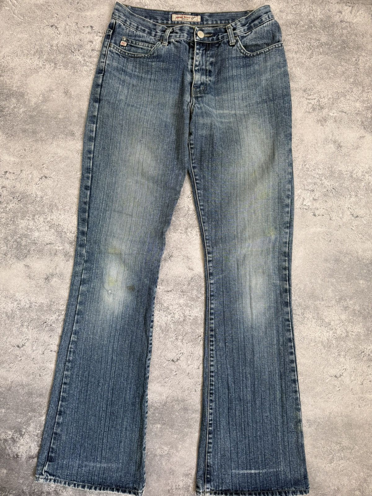 Miss Sixty Vintage Y2K Miss Sixty Flared Low Rise Jeans Hype Streetwear Size 29" - 16 Thumbnail