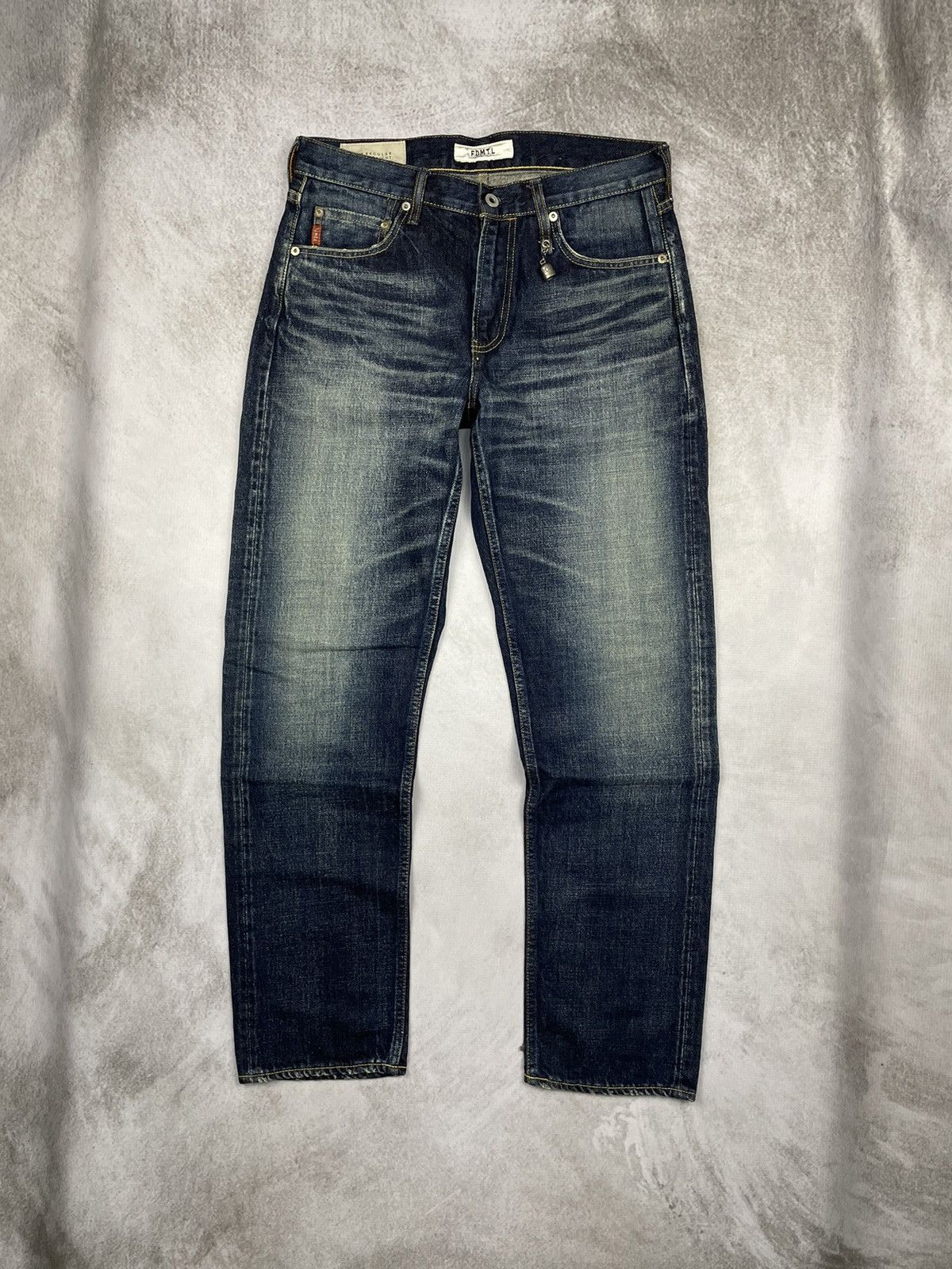 FDMTL × Japanese Brand FDMTL Figure Denim Selvedge 1 Year Wash Size US 30 / EU 46 - 2 Thumbnail
