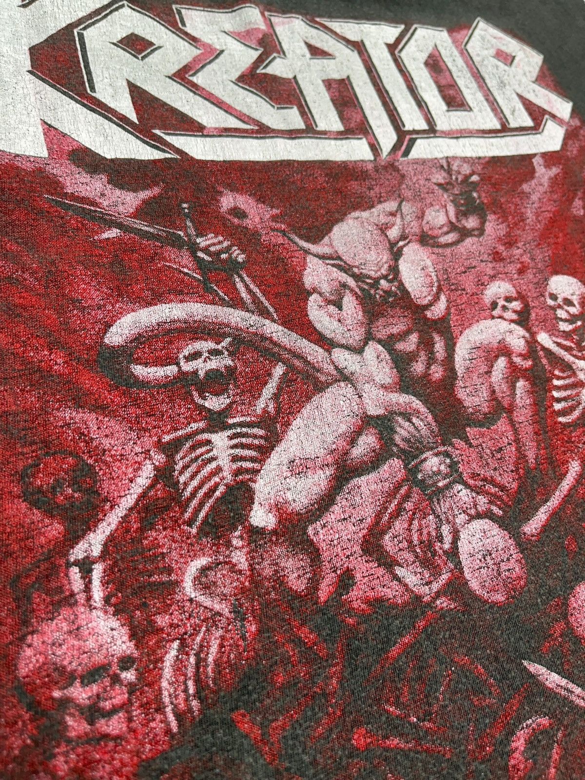 Band Tees 1995 Kreator Pleasure to Kill T-shirt Size US XL / EU 56 / 4 - 5 Thumbnail