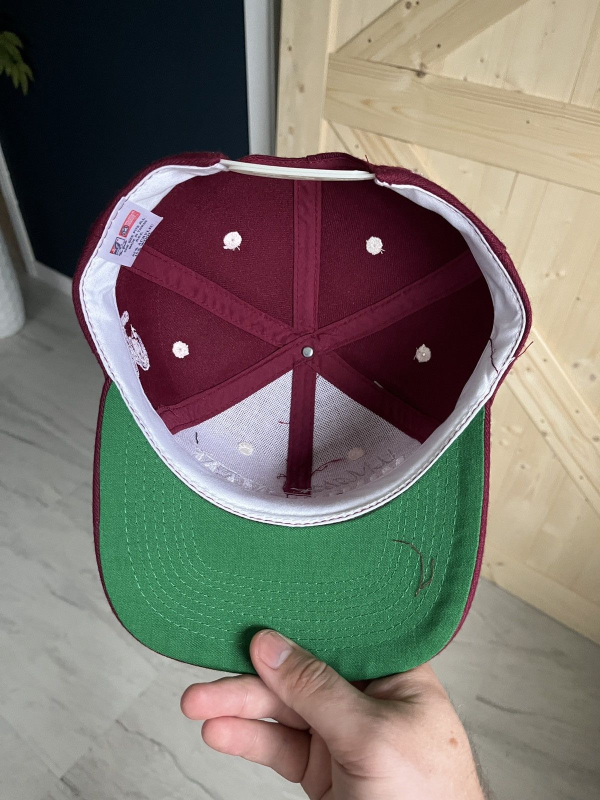 Sports Specialties Vintage 90’s UMass University NCAA SnapBack Hat Size ONE SIZE - 2 Thumbnail
