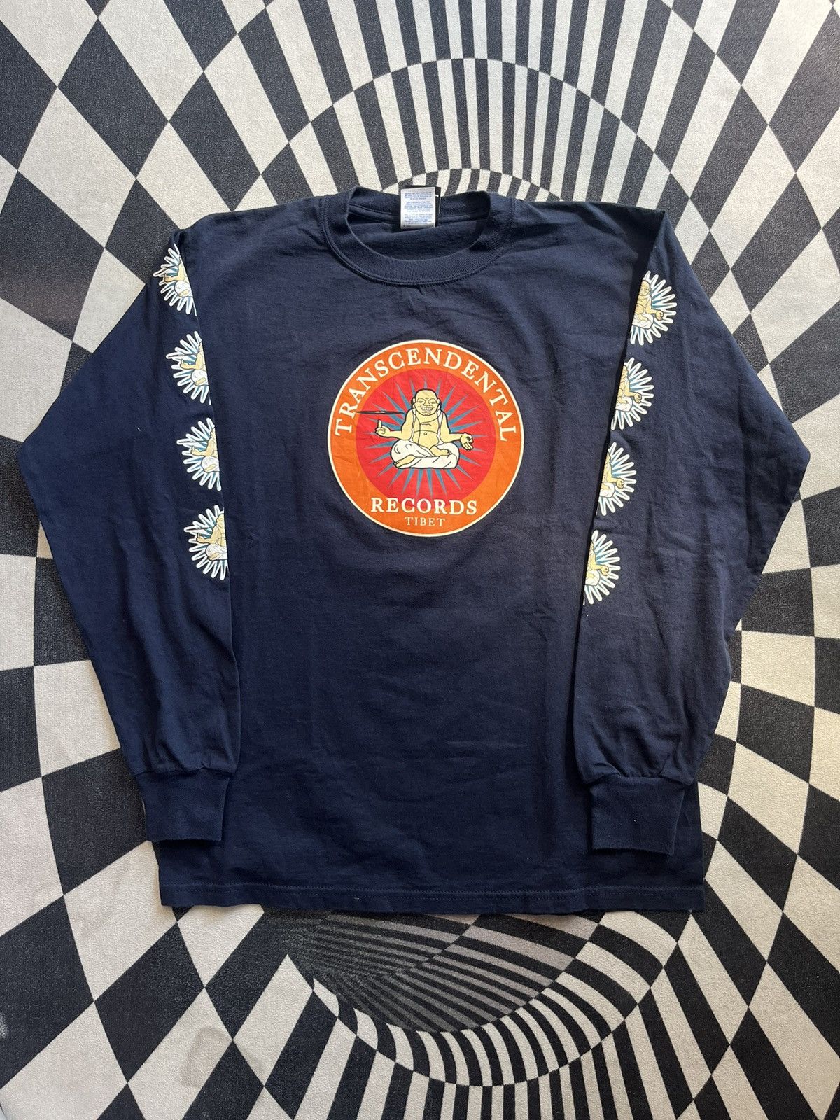 Arts & Science Vintage TRANSCENDENTAL RECORDS TIBET 00’s Hand Spun shirt Size US M / EU 48-50 / 2 - 5 Thumbnail
