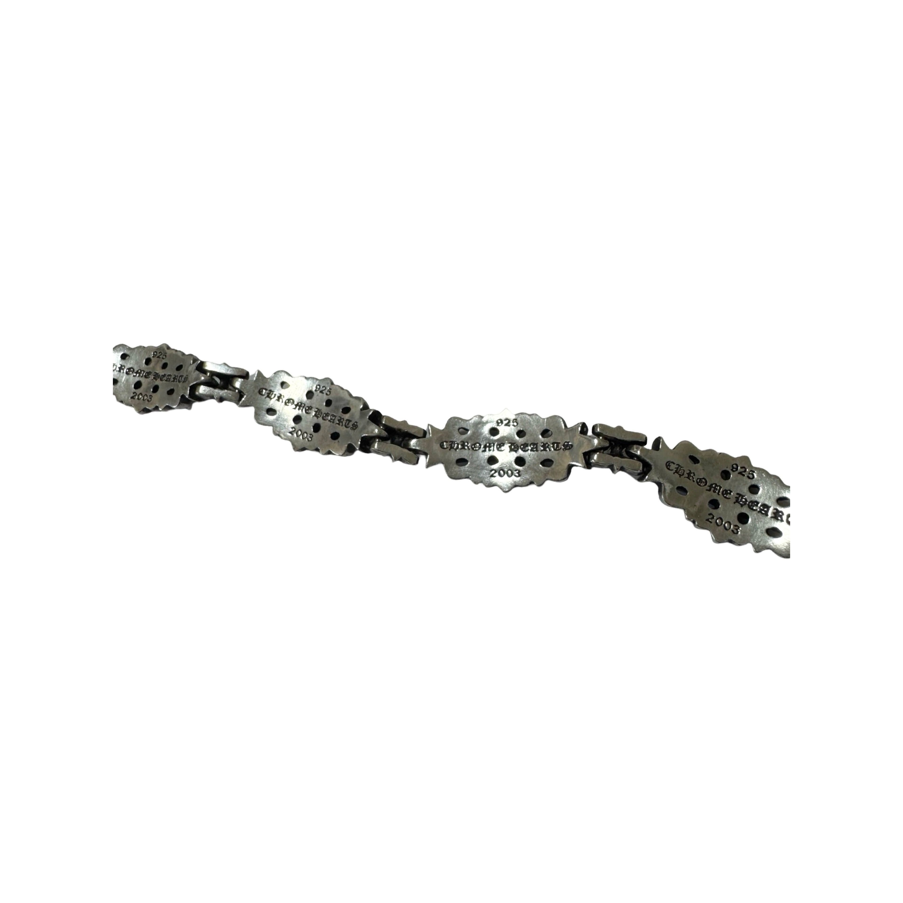 Chrome Hearts Chrome Hearts Diamond Flare Floral Cross 6 Link Size ONE SIZE - 6 Thumbnail