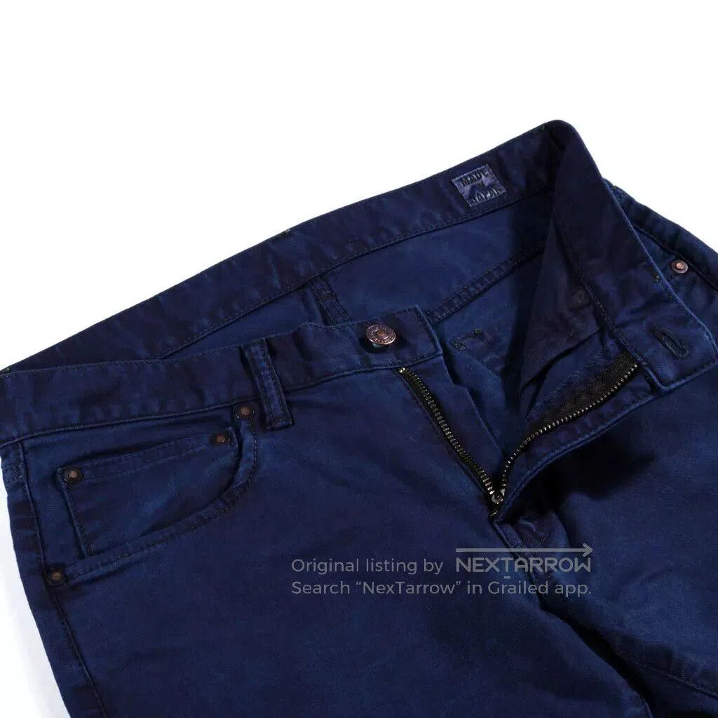 Blue Blue Japan blue blue japan indigo dyed stretch twill pants. Size US 31 - 4 Thumbnail
