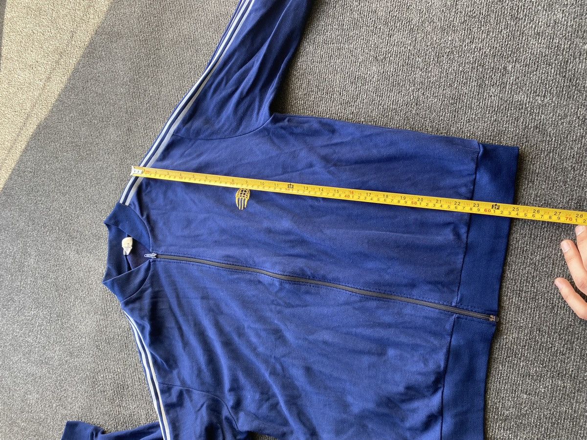 Adidas 🔥Adidas Ventex Vintage 80s Zip Sweatshirt Bomber style blue Size US M / EU 48-50 / 2 - 7 Thumbnail