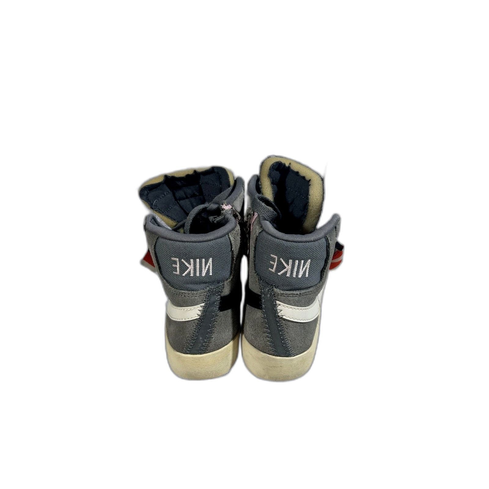 Nike Nike Blazer Mid Rebel Cool Grey Women Sneakers Size 6.5 BQ40 Size US 6.5 / EU 39-40 - 5 Thumbnail