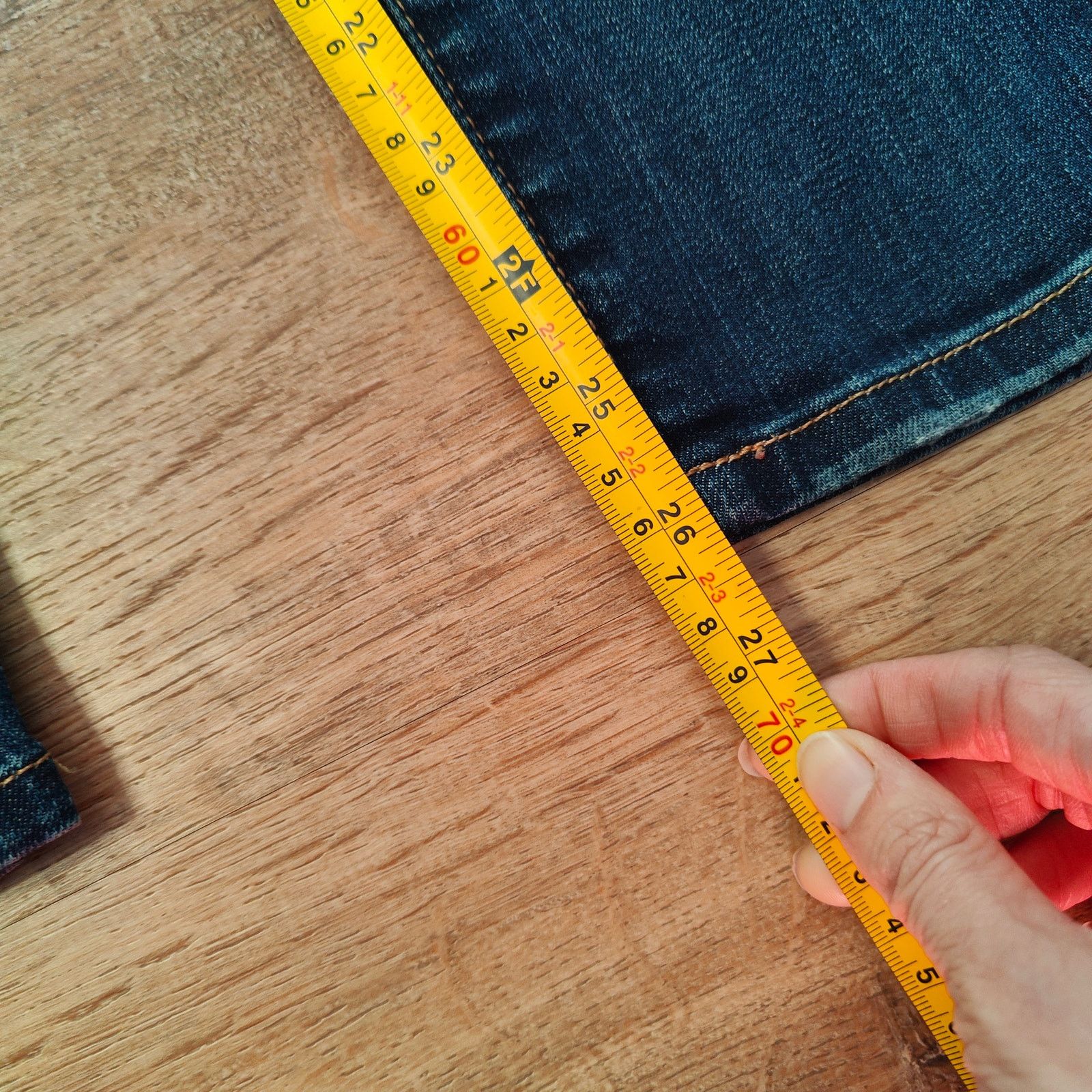 Other Hatch x Current Elliott Maternity Stiletto Jeans Womens 25 Size 25" / US 0 / IT 36 - 6 Thumbnail