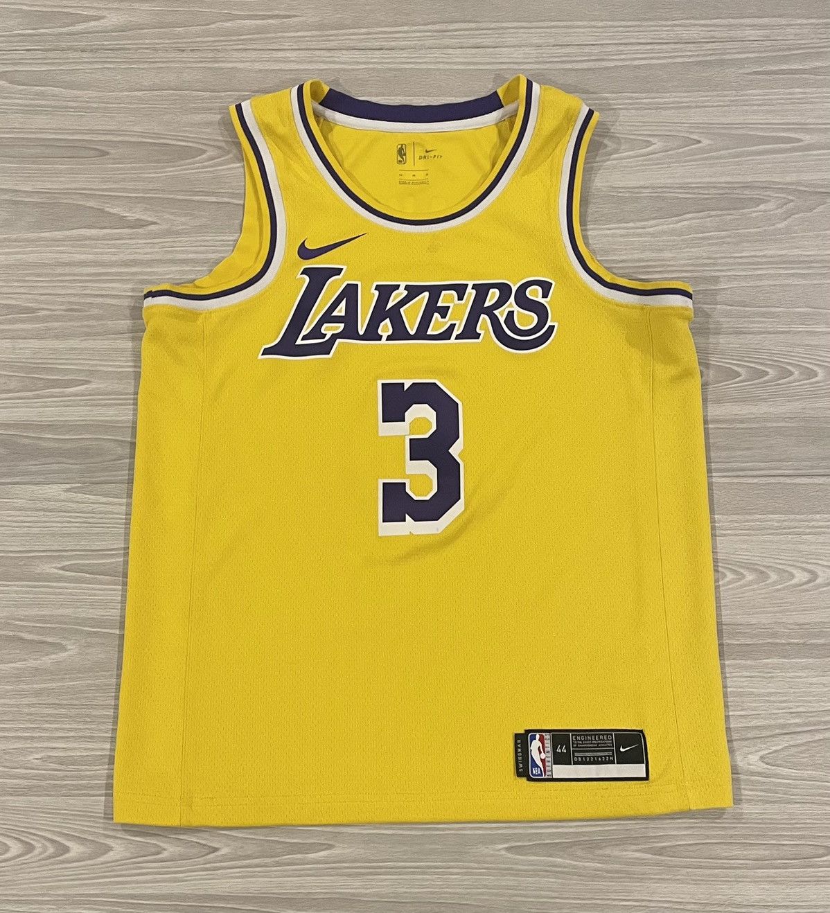 Nike Nike Los Angeles Lakers Anthony Davis #3 Jersey Men’s Medium Size US M / EU 48-50 / 2 - 1 Thumbnail