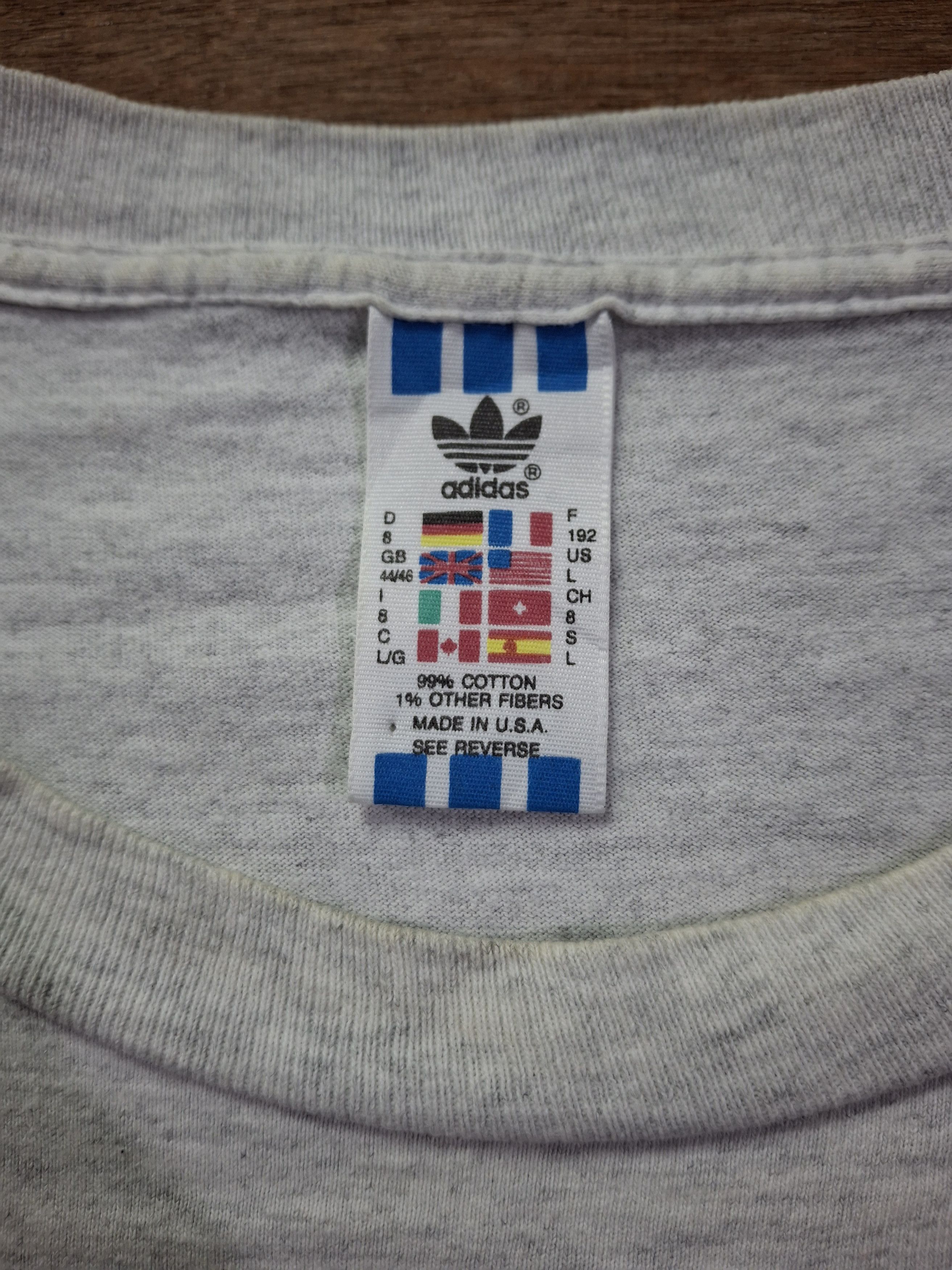 Vintage Vintage Adidas worldcup 1994 tee Size US L / EU 52-54 / 3 - 6 Thumbnail