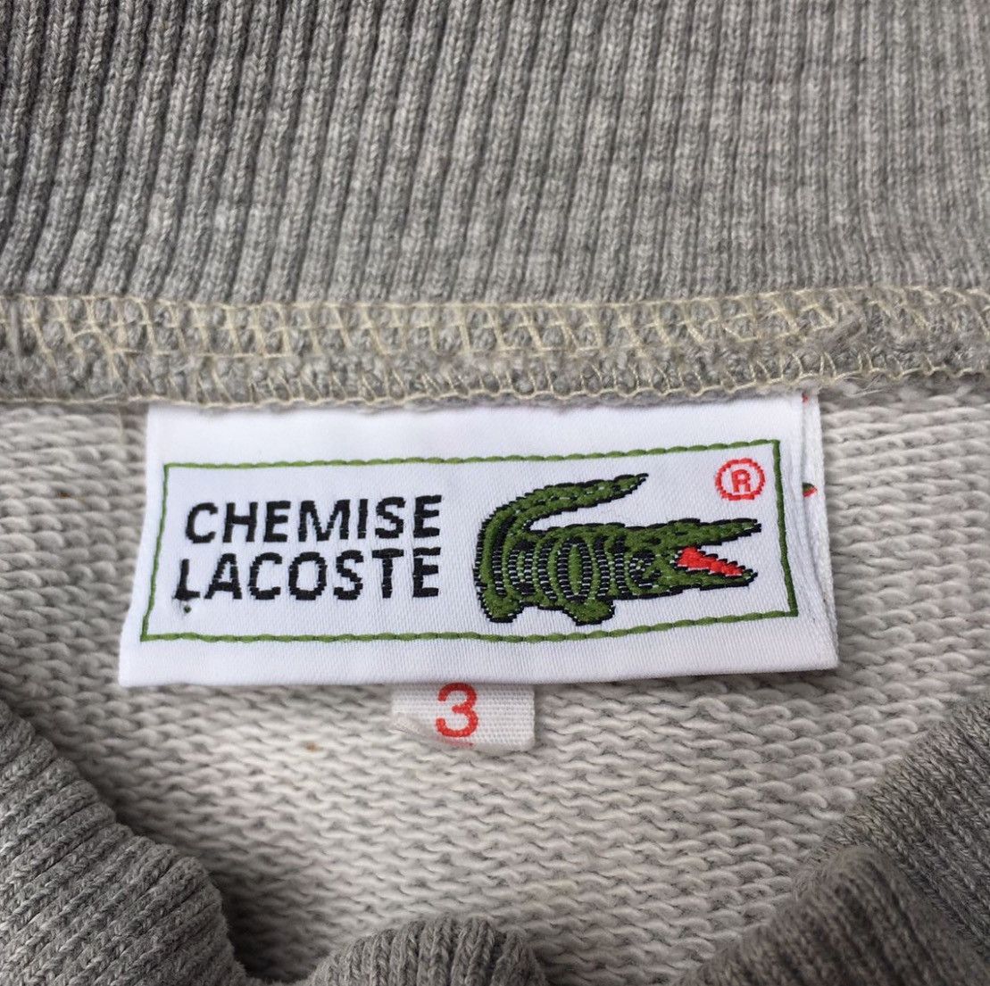 Lacoste Vintage Chemise Lacoste Sweatshirt Size US S / EU 44-46 / 1 - 6 Thumbnail