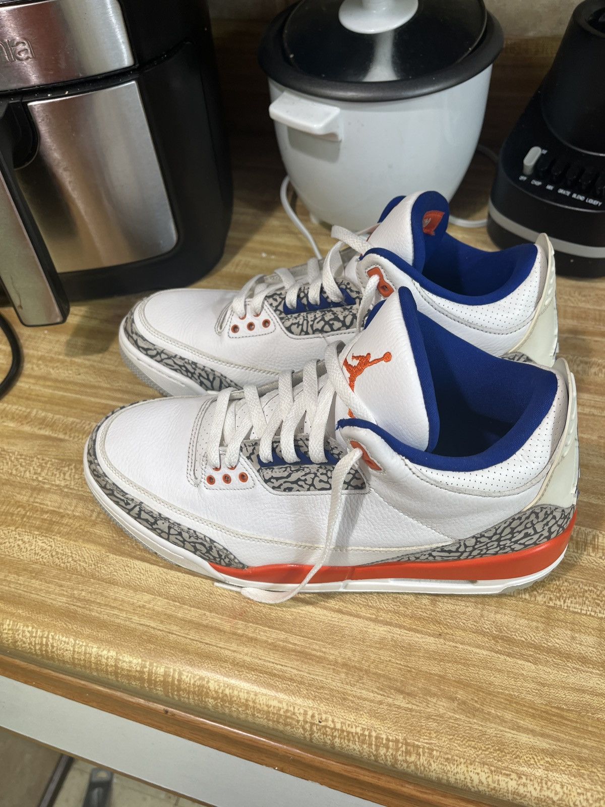 Jordan Brand × Nike Jordan 3 New York knicks Size US 12 / EU 45 - 2 Thumbnail