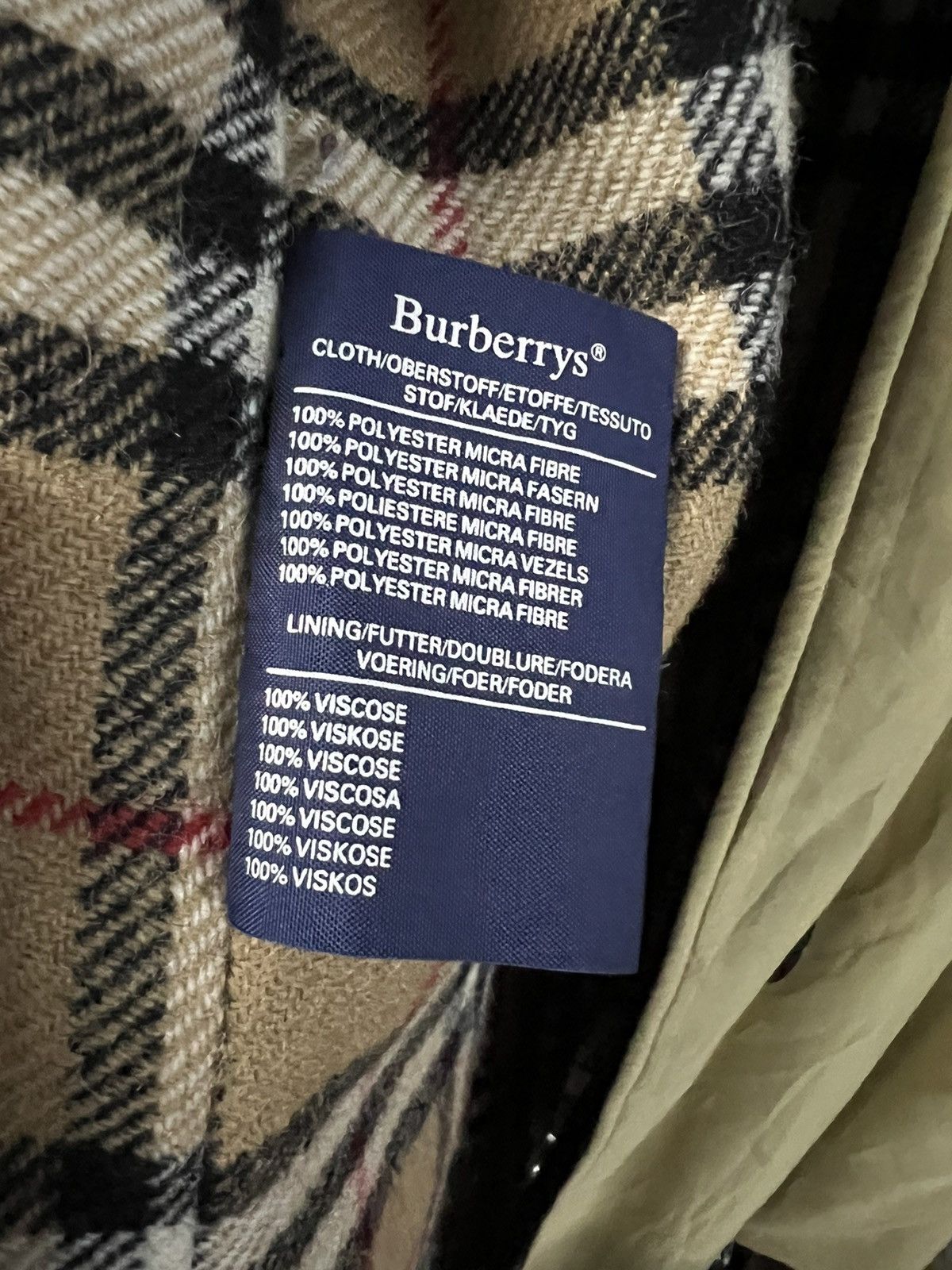 Burberry VINTAGE 90’s BURBERRY TRENCH COAT MADE IN ENGLAND FOR MEN’s Size US S / EU 44-46 / 1 - 13 Thumbnail