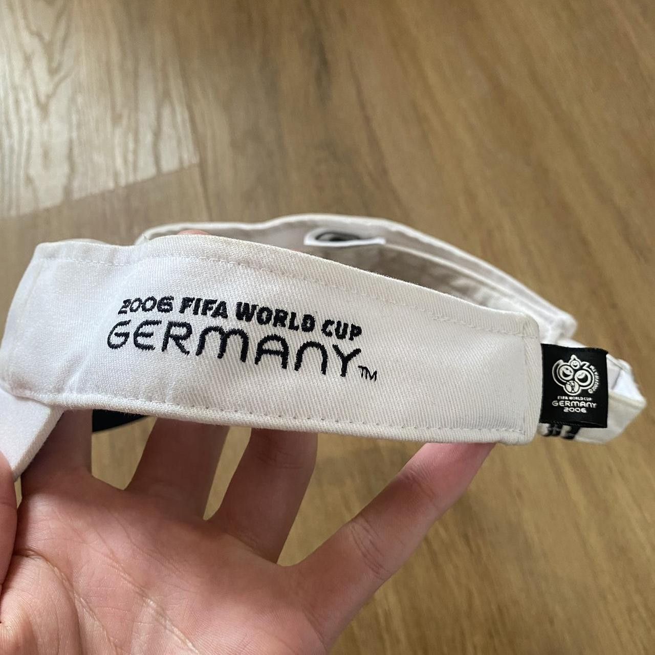 Adidas 2006 World Cup Adidas Cap sportswear Visor y2k Size ONE SIZE - 2 Thumbnail