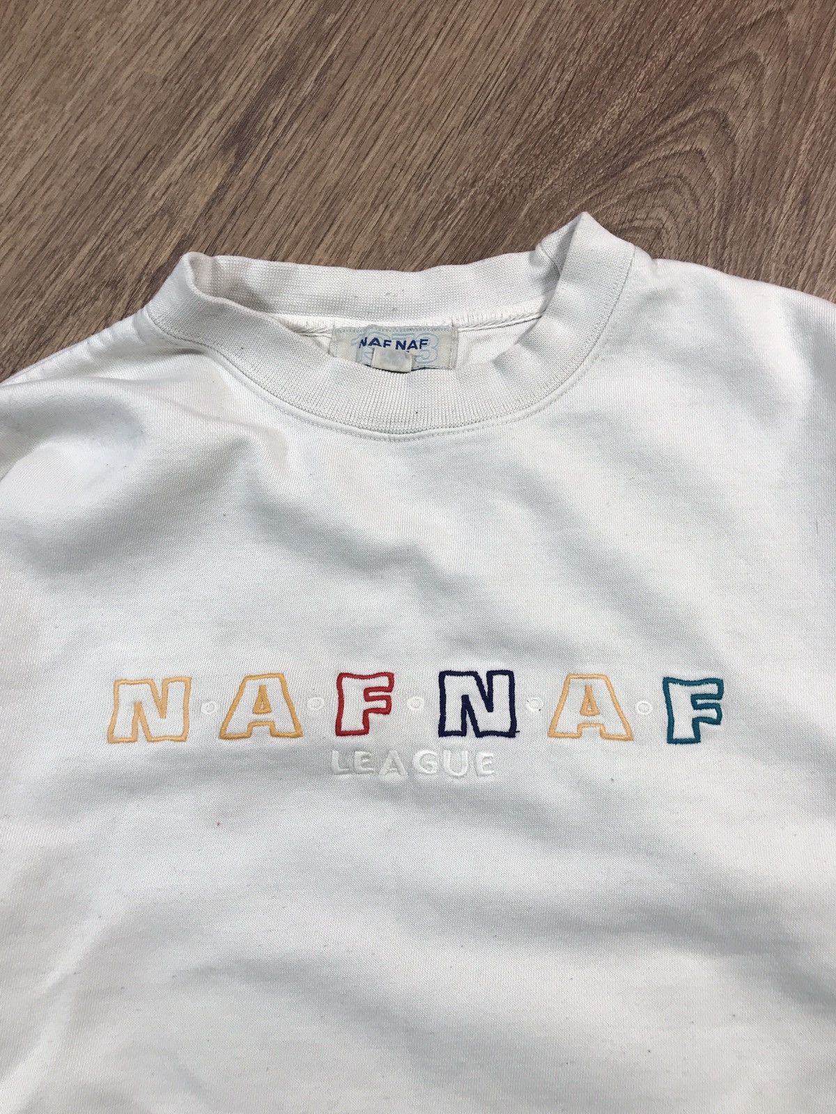 Japanese Brand × Vintage Vintage Naf Naf Sweatshirt Size US M / EU 48-50 / 2 - 4 Thumbnail