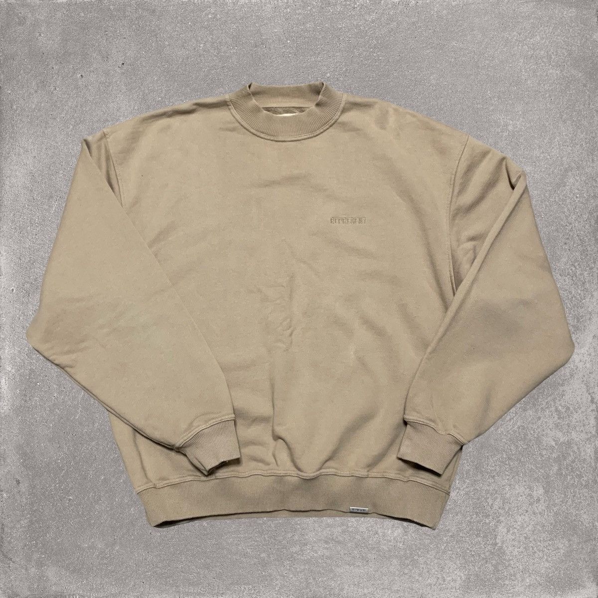 Represent Clo. Represent Medium Blanks Taupe Sweater Sweatshirt Crewneck Size US M / EU 48-50 / 2 - 1 Thumbnail