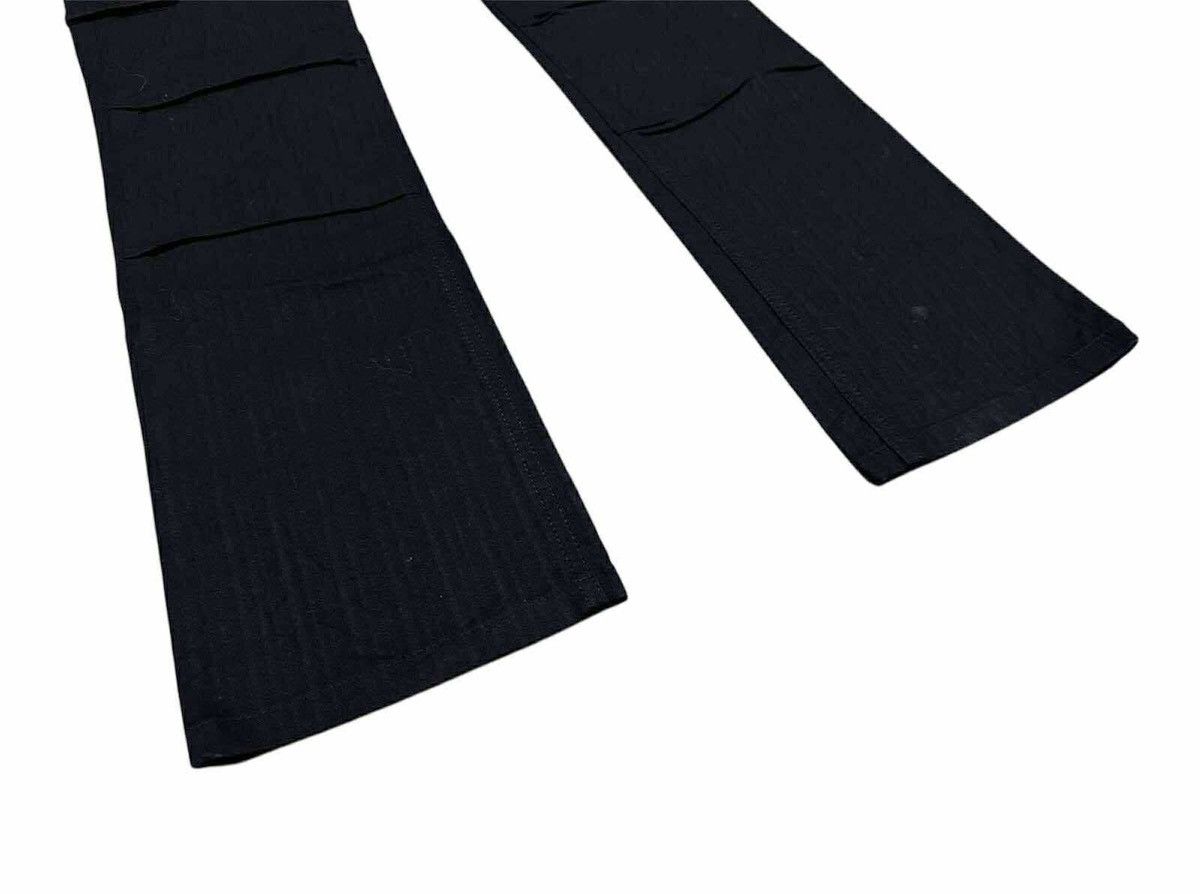 Katharine Hamnett London 🔥Y2K Katharine Hamnett Black Cargo Pants Multi Pockets Size US 32 / EU 48 - 4 Thumbnail