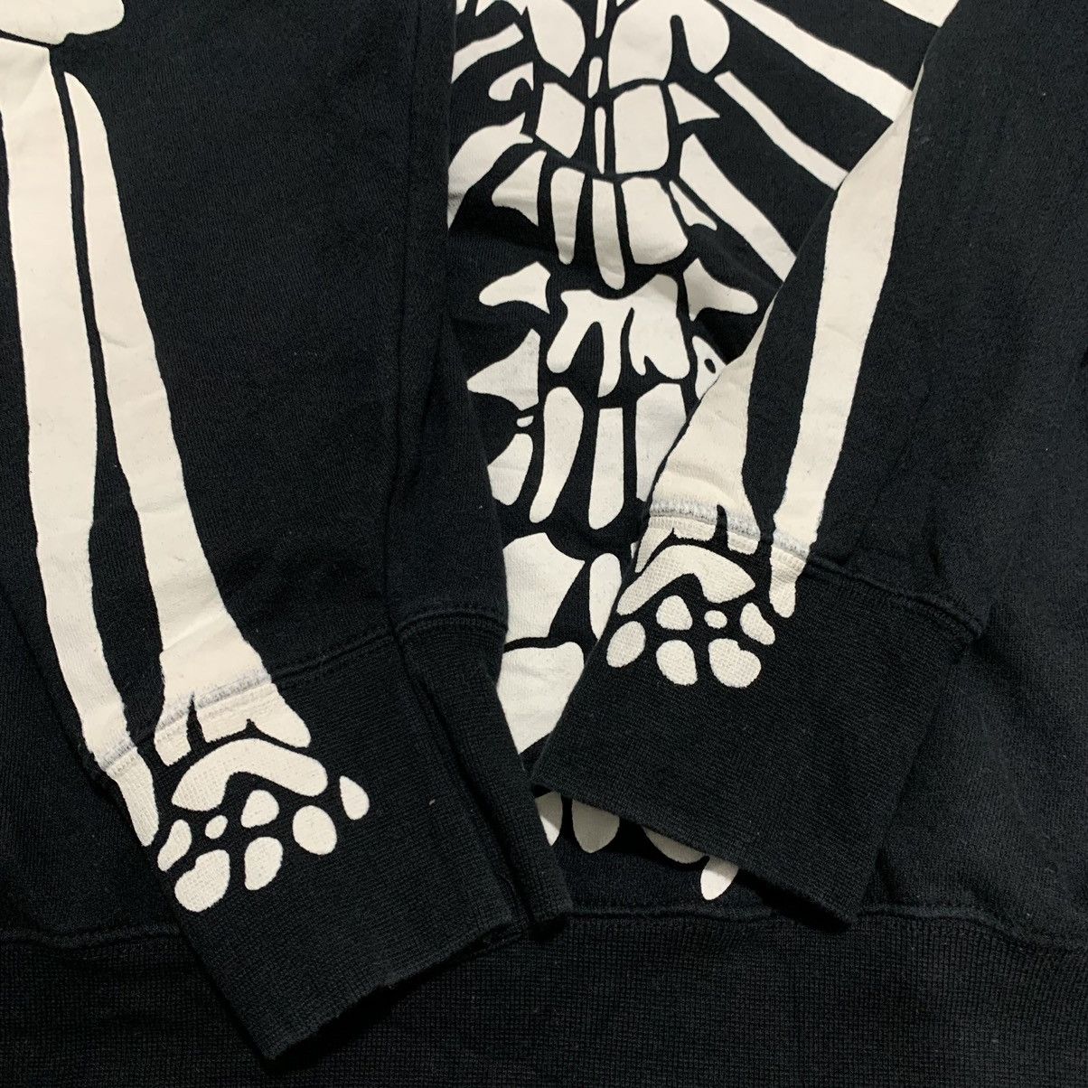 LRG × Vintage Rare LRG Dead Serious Skeleton Ziphoodie Glow In The Dark Size US XL / EU 56 / 4 - 14 Thumbnail