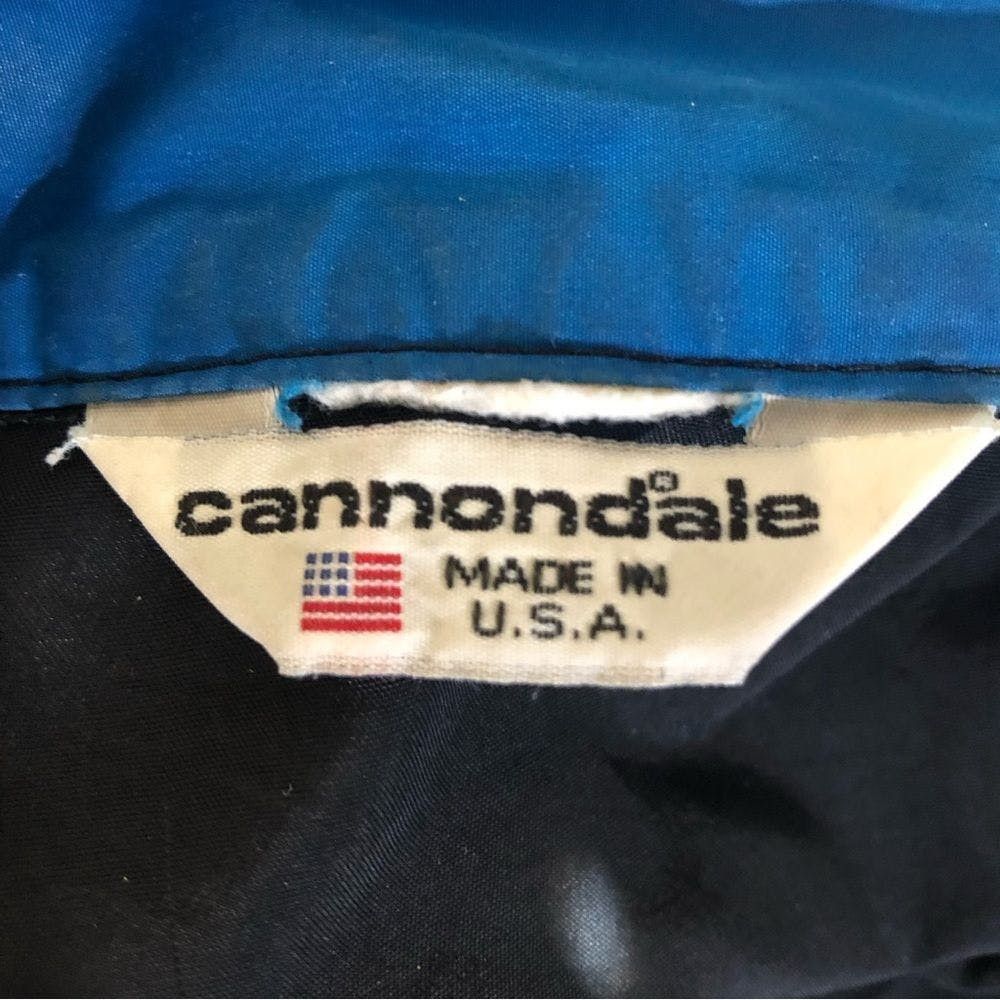 Vintage Cannondale vtge windbreaker blue lightweight jacket sz L Size US L / EU 52-54 / 3 - 6 Thumbnail